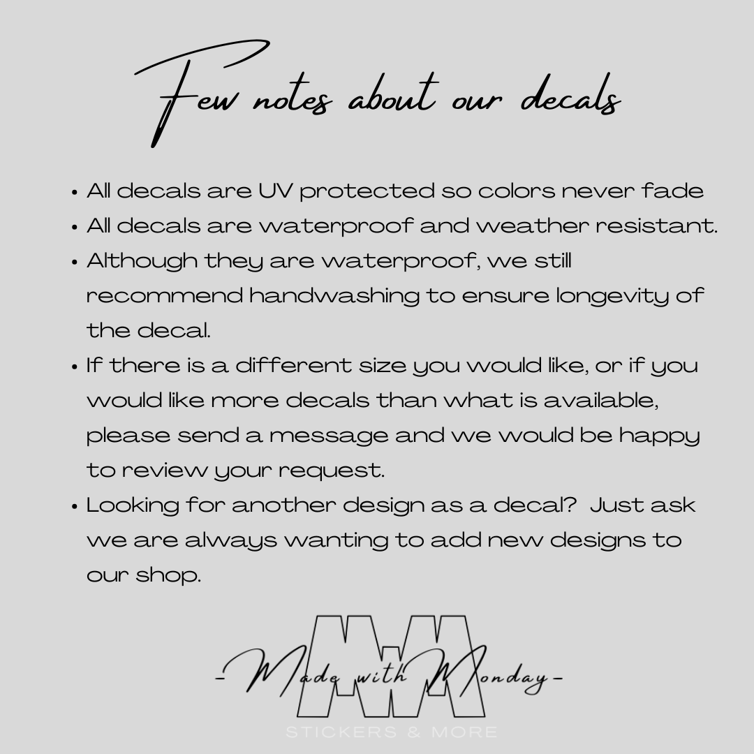 Fibromyalgia Awareness Sunflower Car Decal