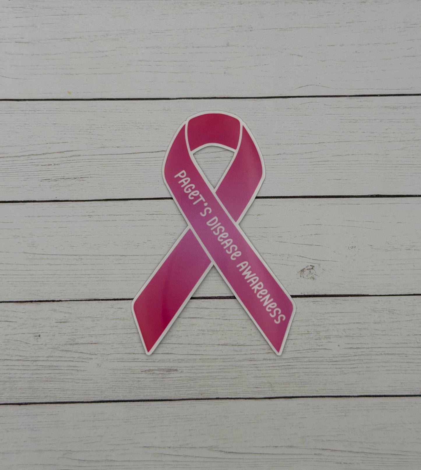 Paget’s Disease Awareness Ribbon Sticker | Paget's Disease of the Breast