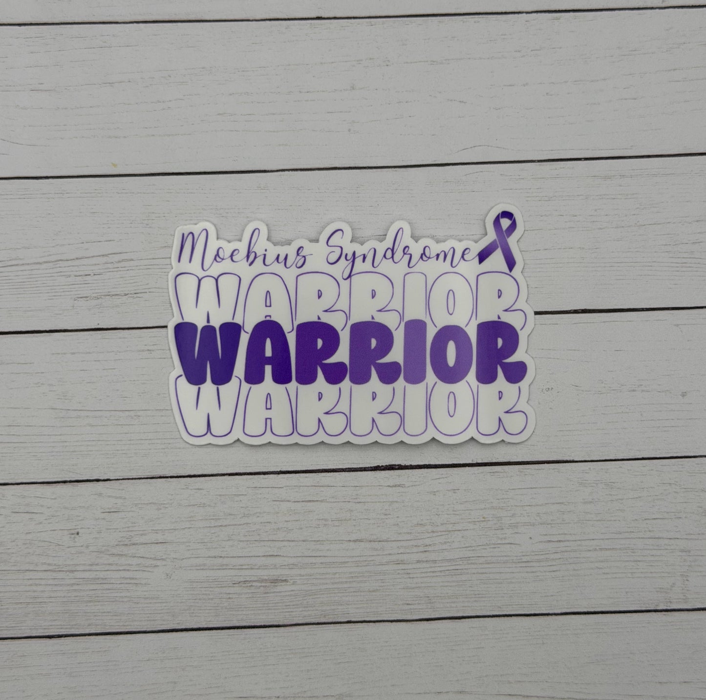 Moebius Syndrome Warrior Sticker