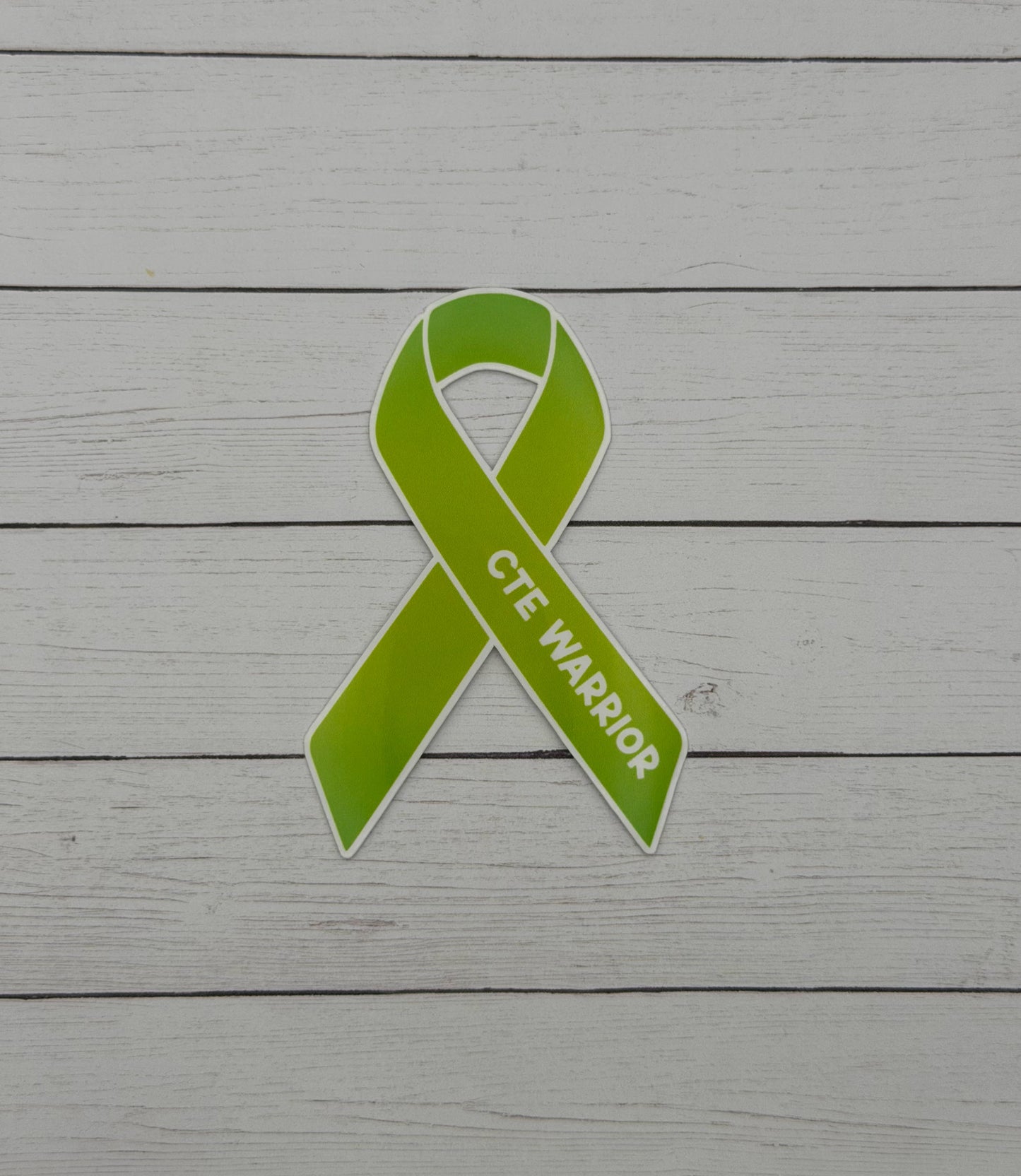 CTE Warrior Ribbon Sticker
