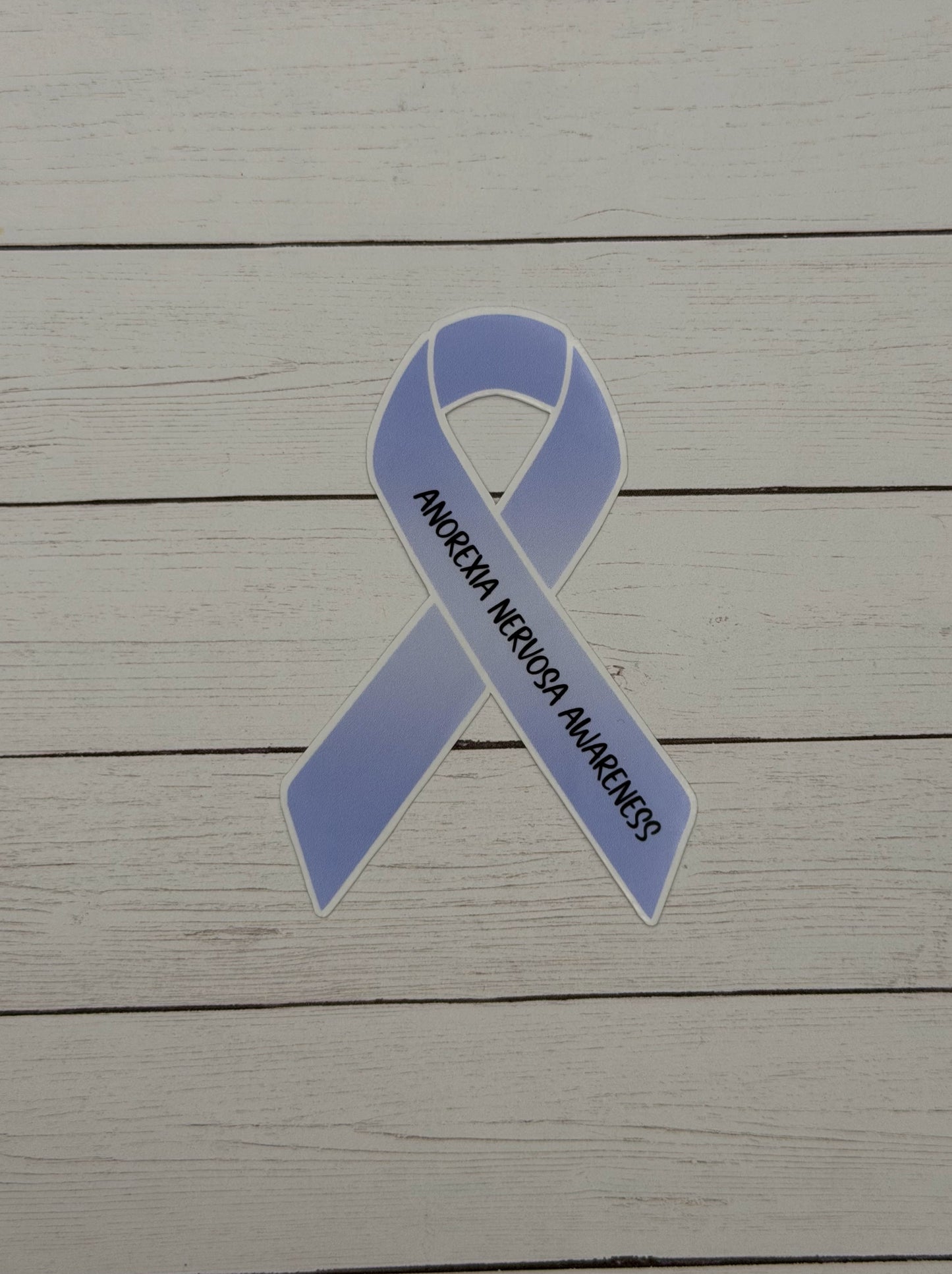 Anorexia Nervosa Awareness Ribbon Sticker or Magnet