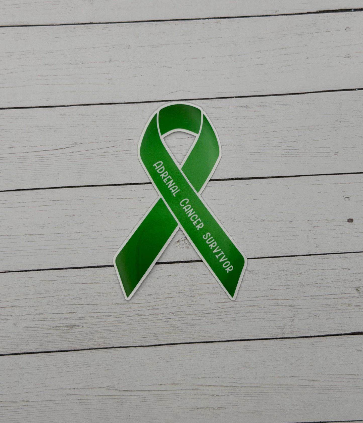 Adrenal Cancer Survivor Ribbon Sticker