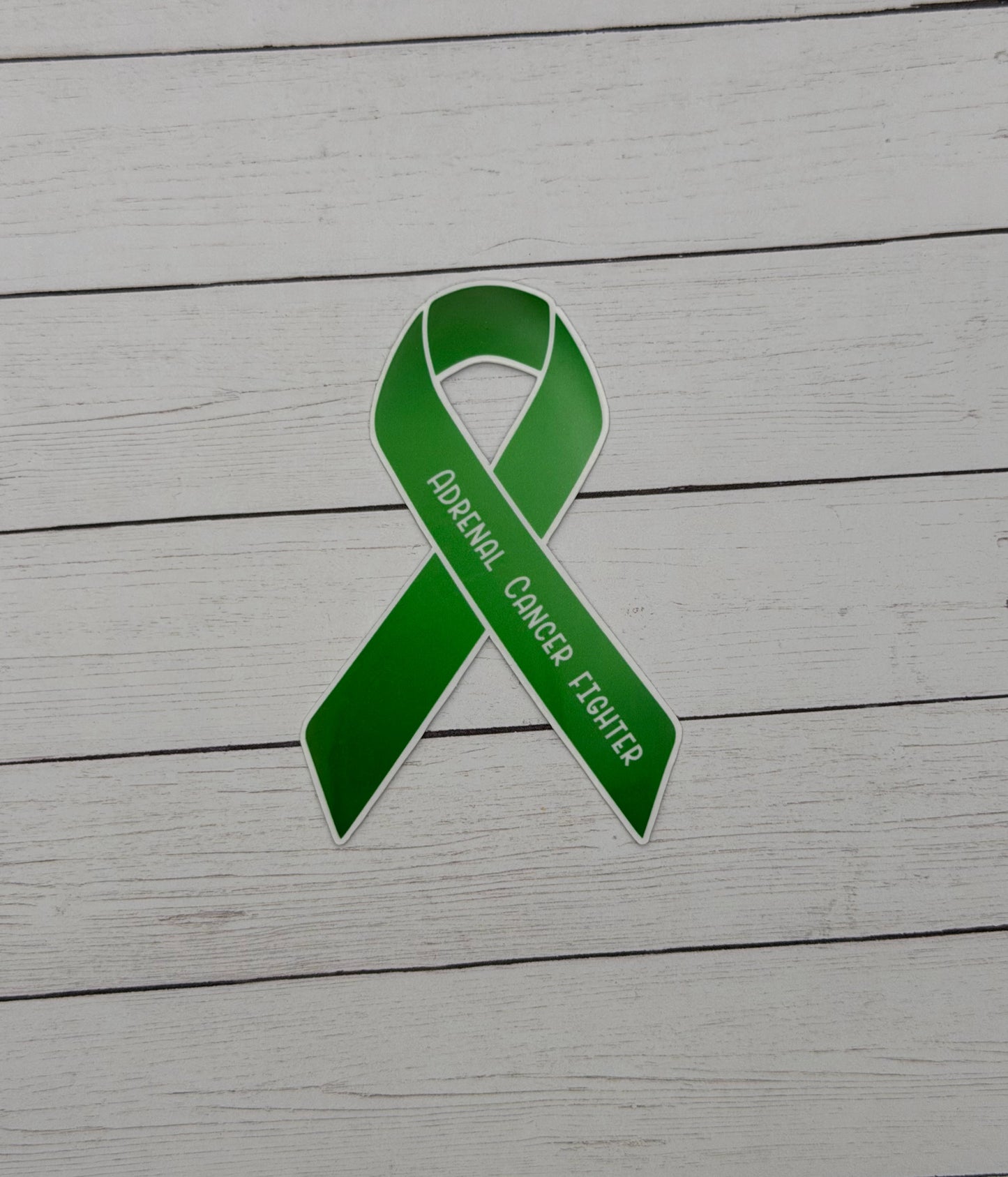 Adrenal Cancer Fighter Ribbon Sticker
