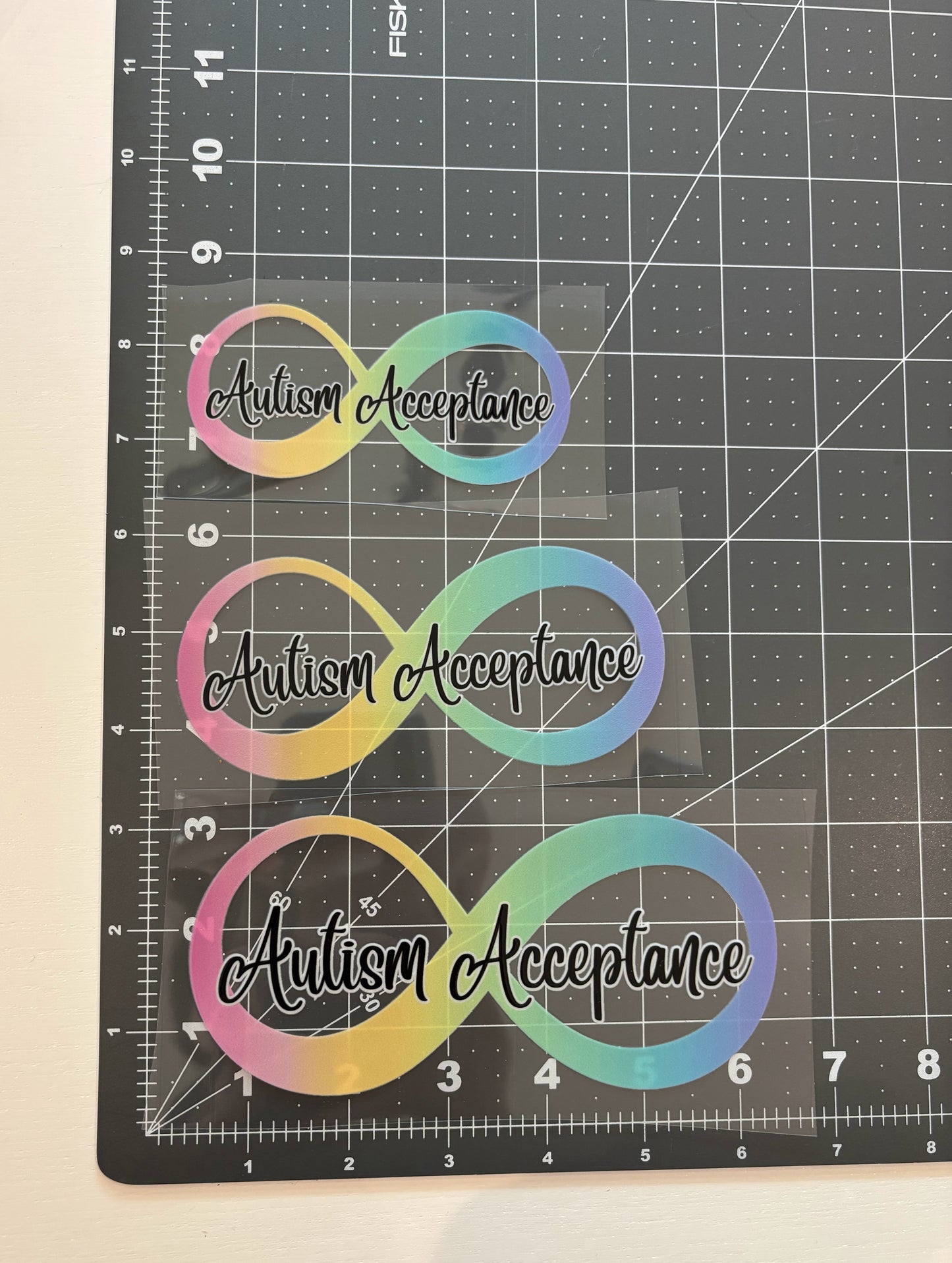 Autism Infinity Car Decal