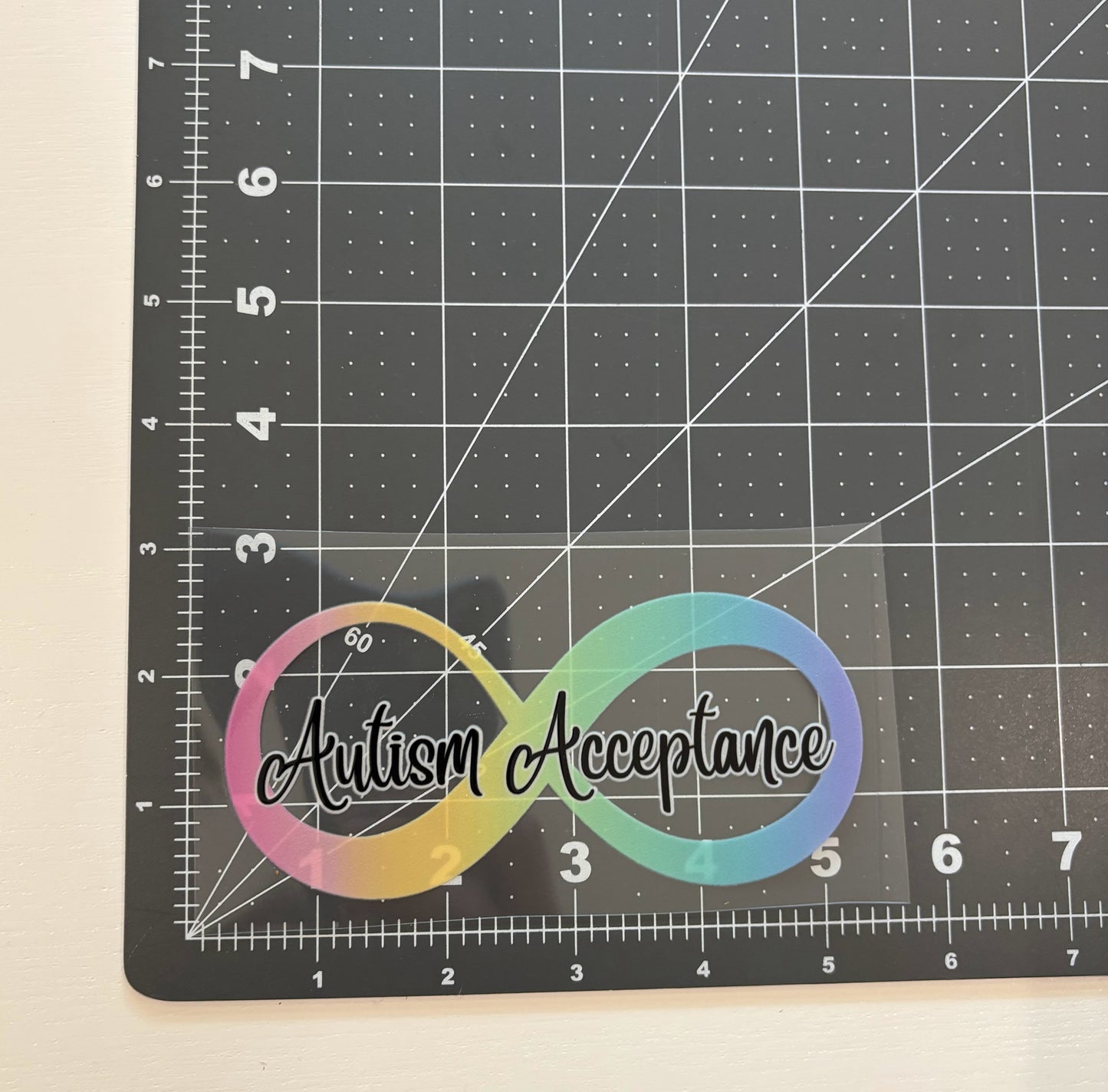 Autism Infinity Car Decal