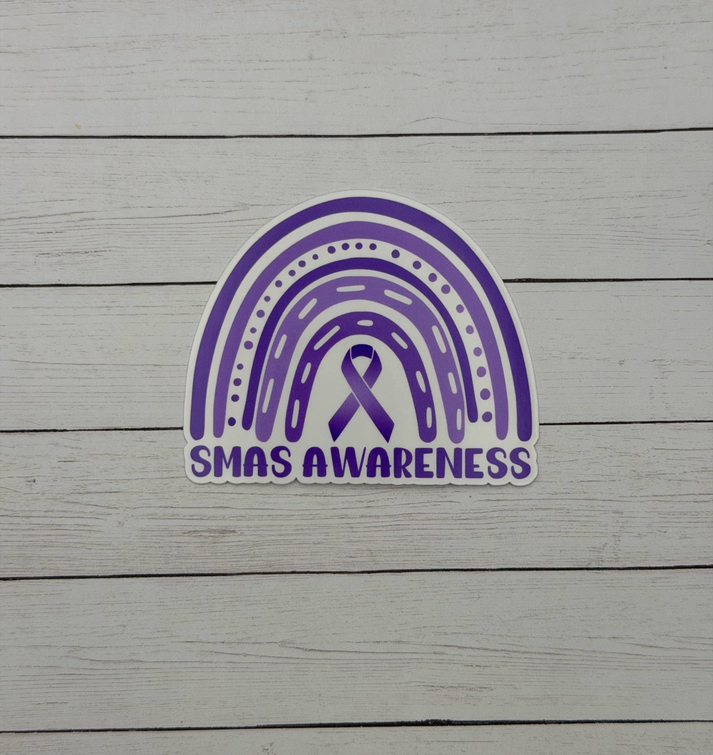 SMAS Awareness Rainbow Sticker
