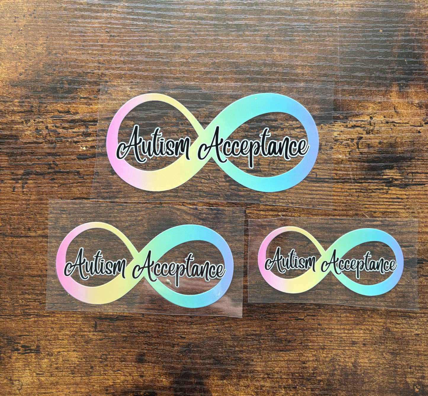Autism Infinity Car Decal