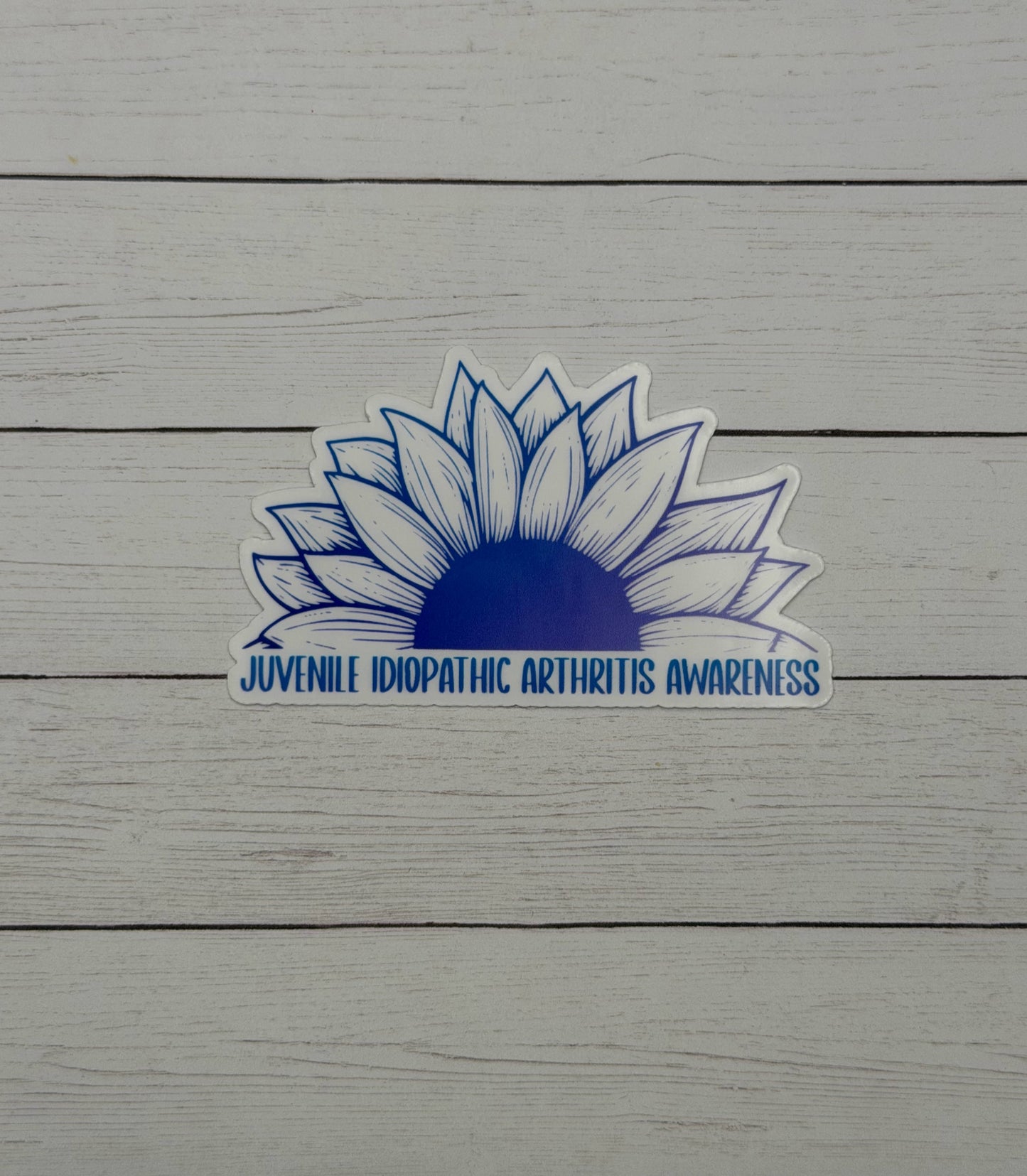 Juvenile Idiopathic Arthritis Awareness Sunflower Sticker or Magnet