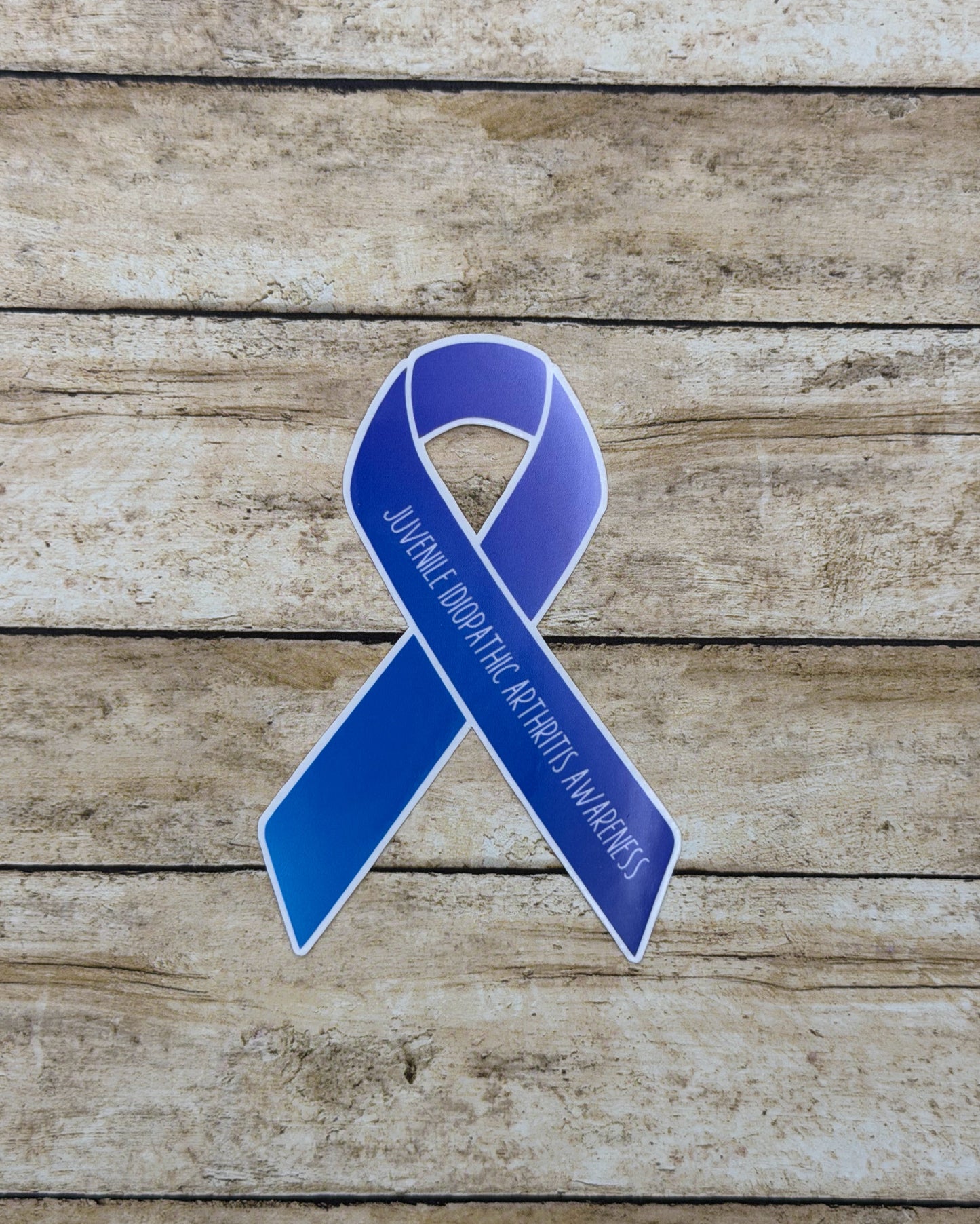 Juvenile Idiopathic Arthritis Awareness Ribbon Sticker or Magnet