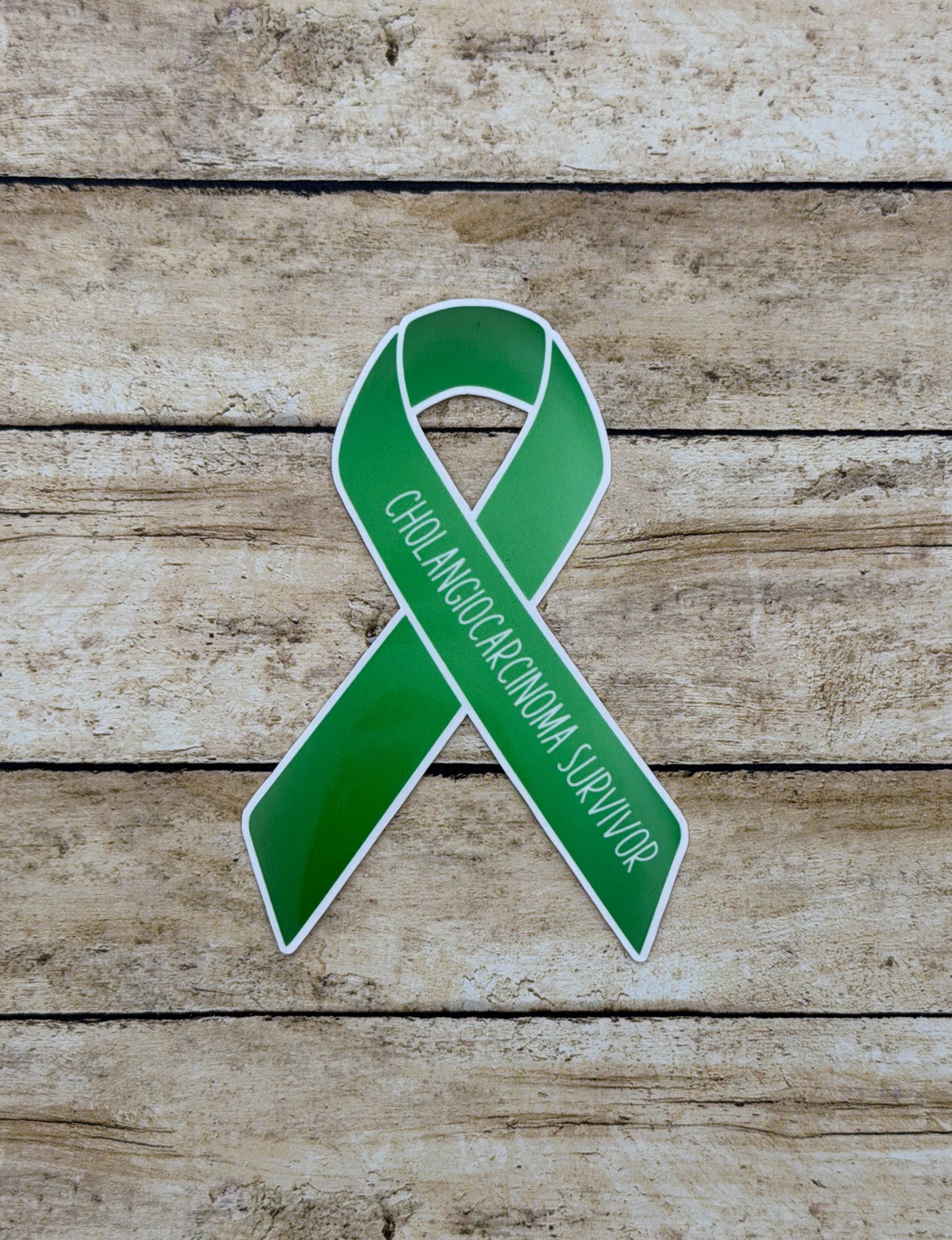 Cholangiocarcinoma Survivor Ribbon Sticker