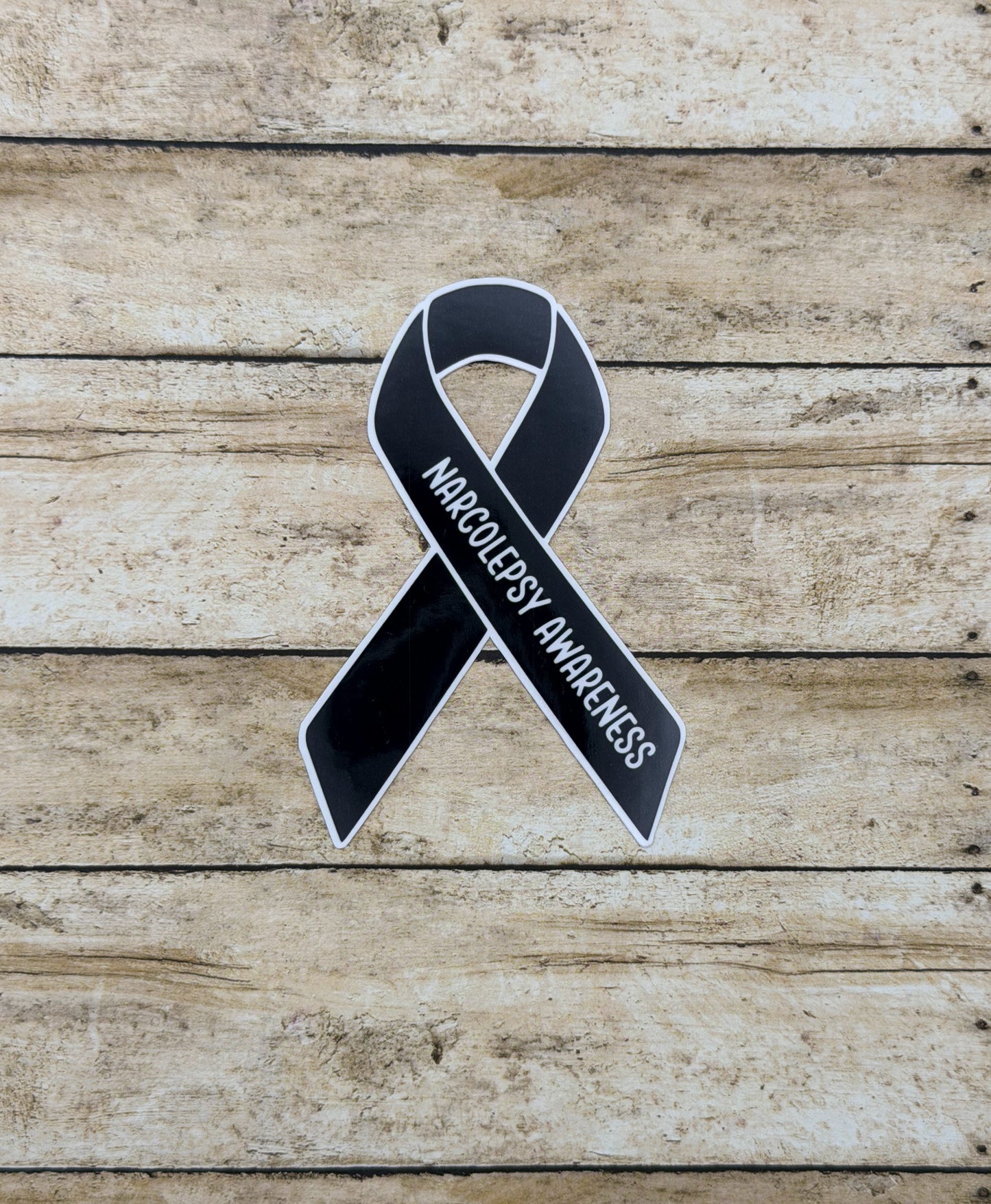 Narcolepsy Awareness Ribbon Sticker or Magnet