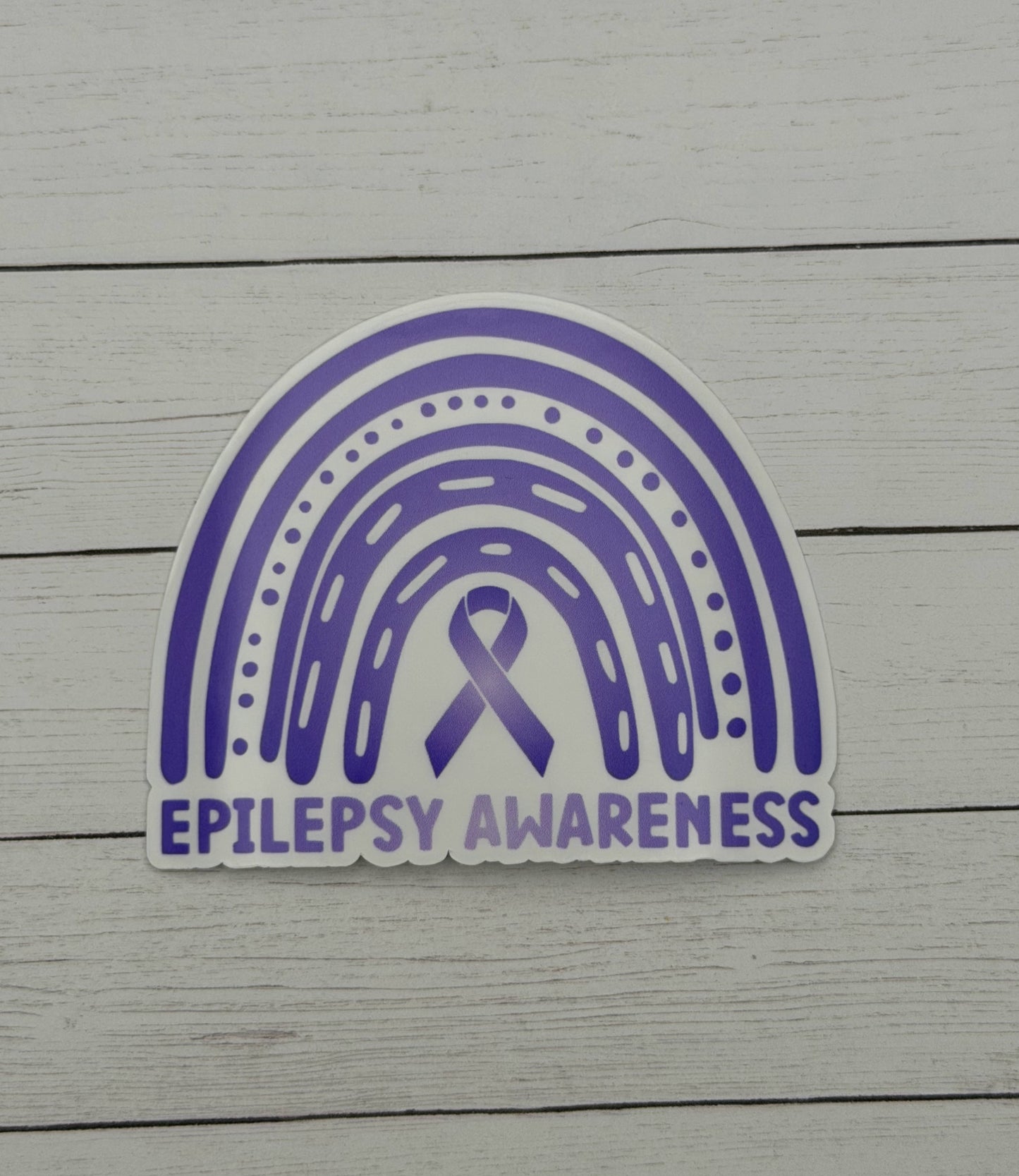 Epilepsy Awareness Rainbow Sticker
