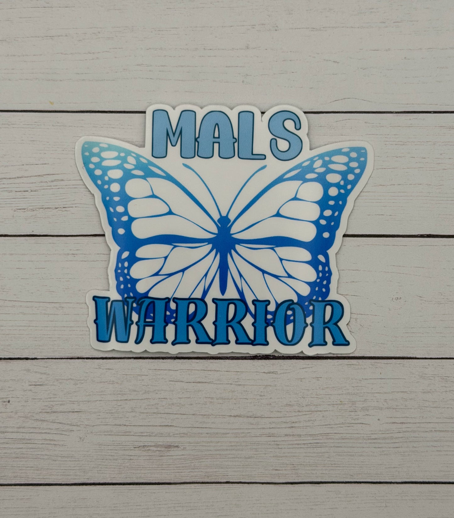 MALS Warrior Butterfly Sticker