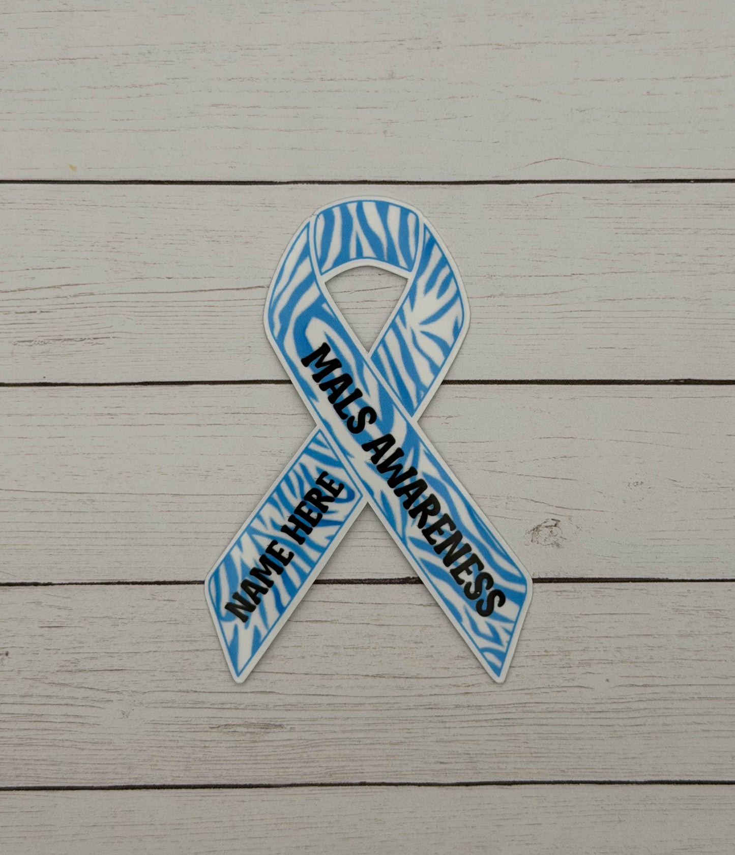 MALS Awareness Custom Ribbon Sticker