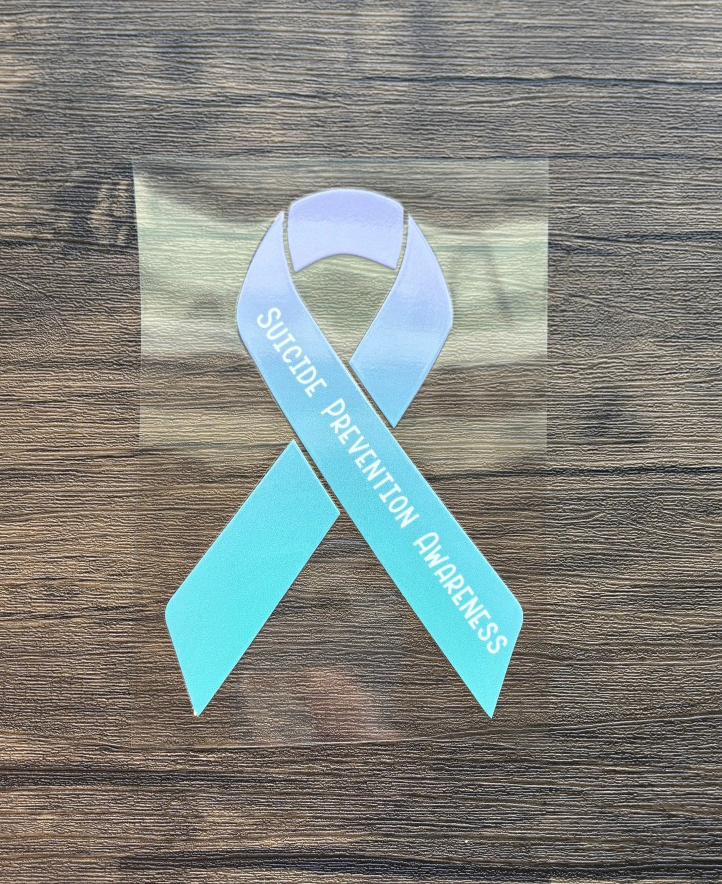Suicide Prevention Awareness Ribbon Car Decal