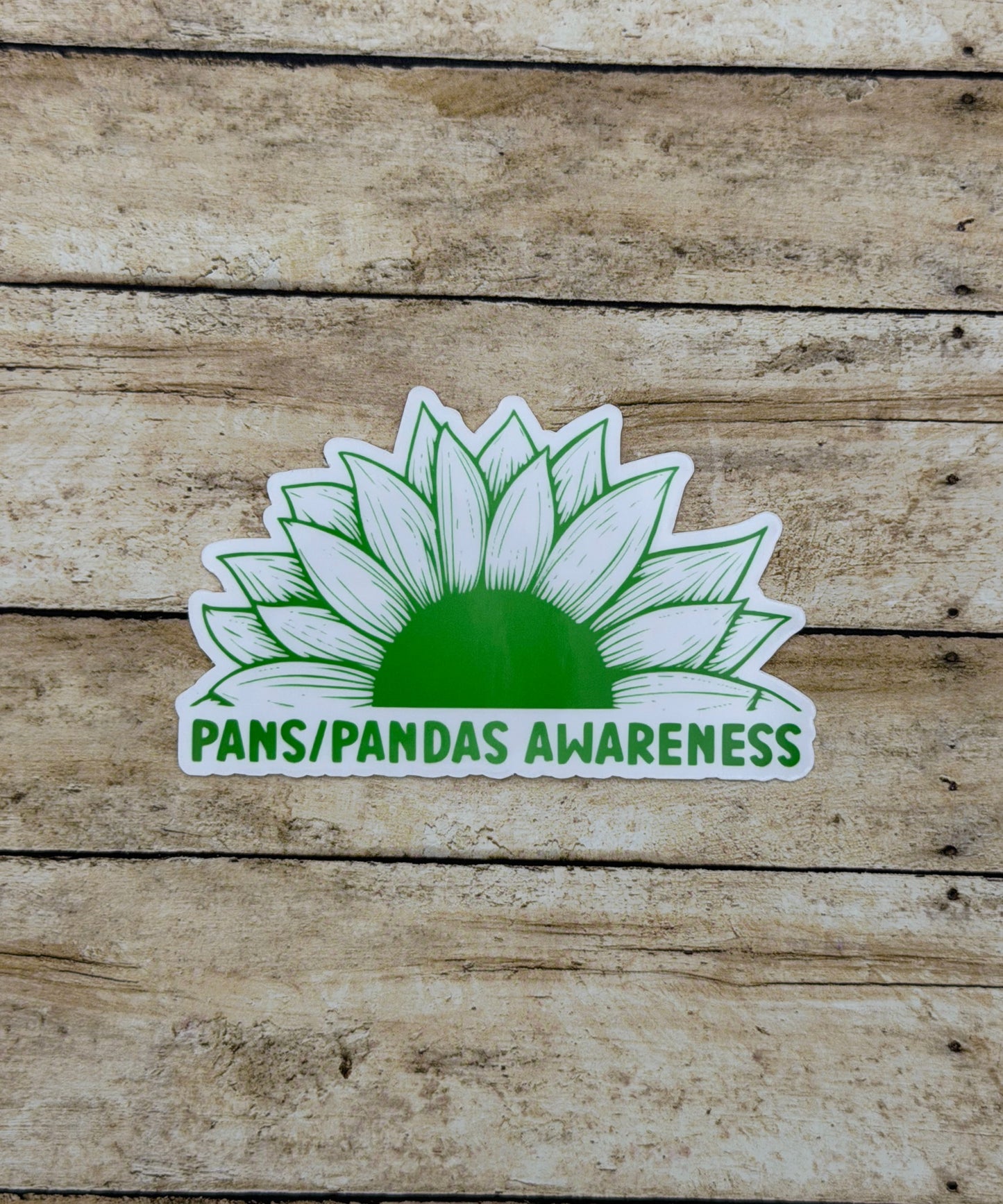 PANS/PANDAS Awareness Sunflower Sticker or Magnet
