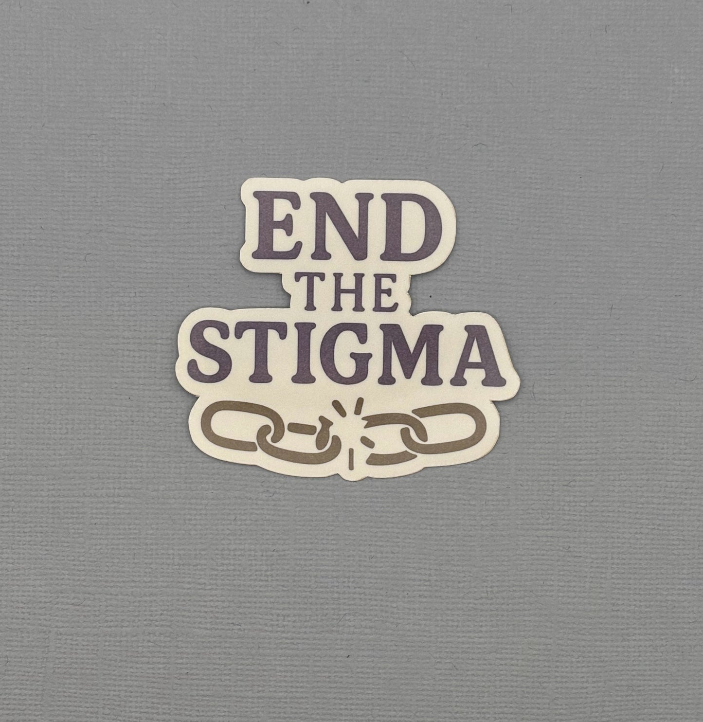 End the Stigma Sticker