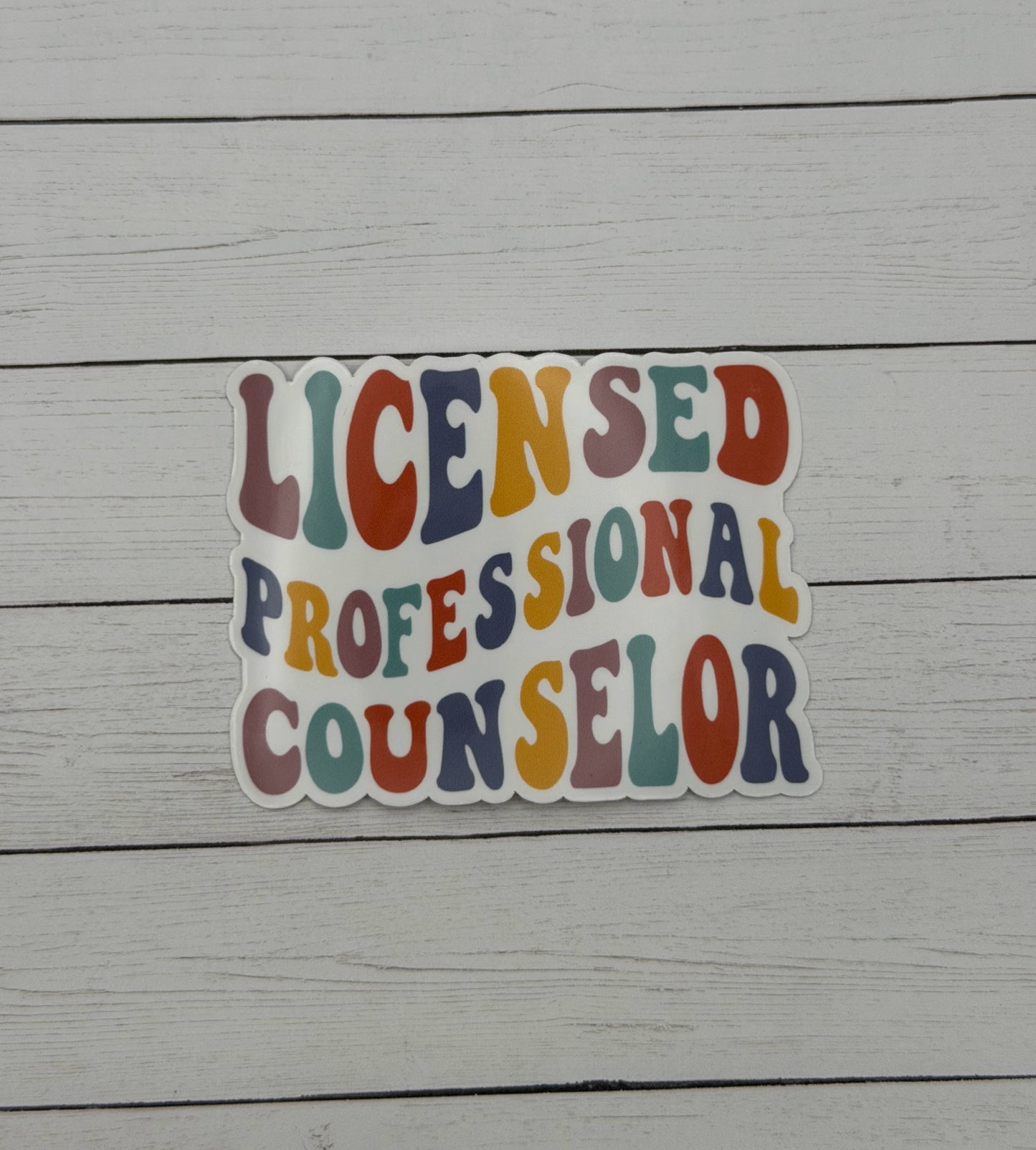 Licensed Professional Counselor Sticker