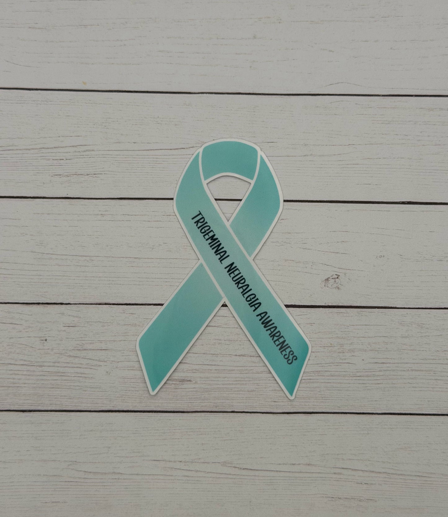 Trigeminal Neuralgia Awareness Ribbon Sticker