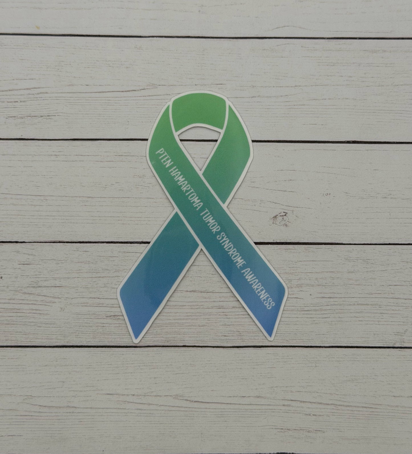 PTEN Hamartoma Tumor Syndrome Awareness Ribbon Sticker
