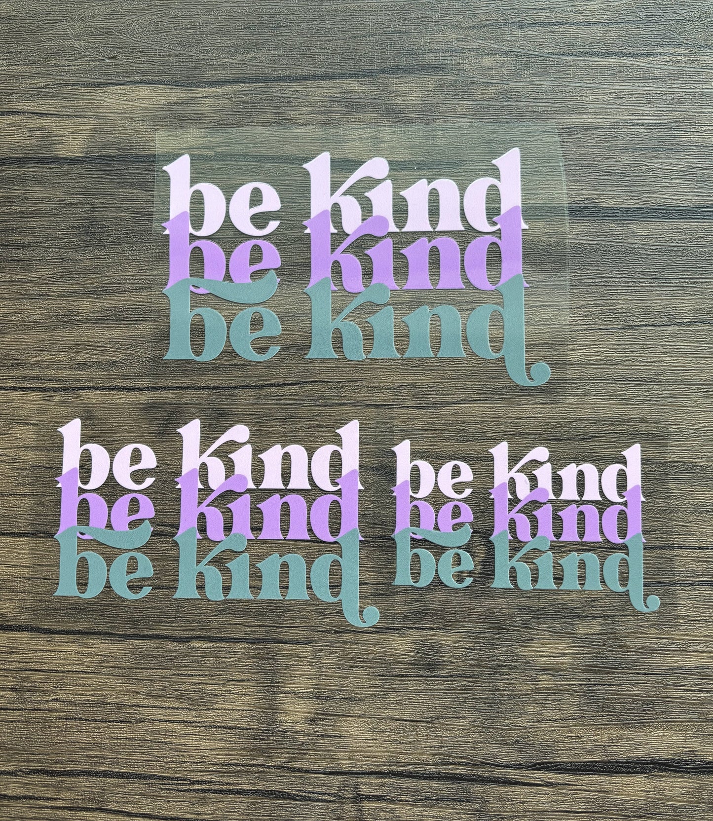 Be Kind Car Decal