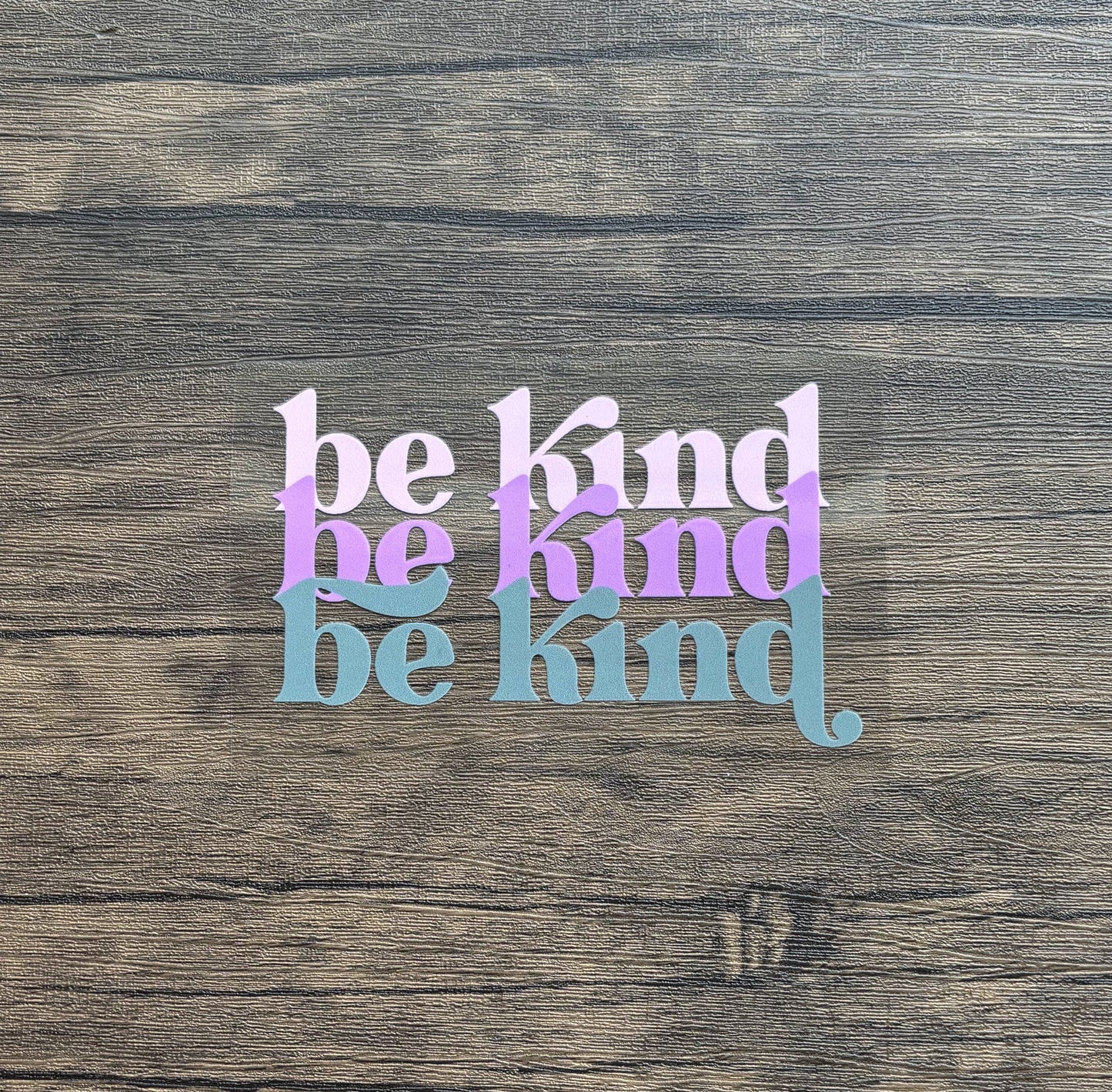 Be Kind Car Decal