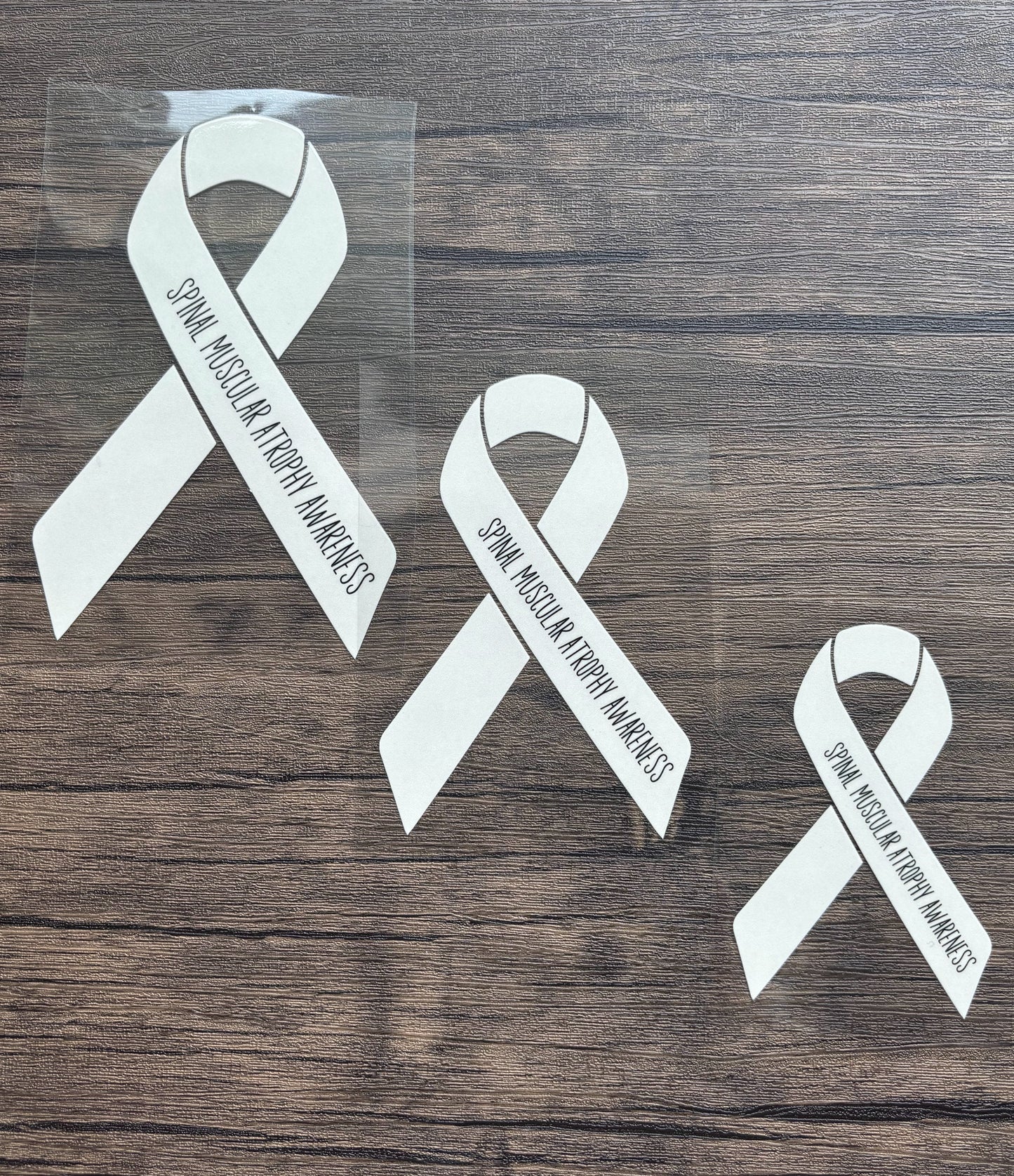 Spinal Muscular Atrophy Awareness Ribbon Car Decal