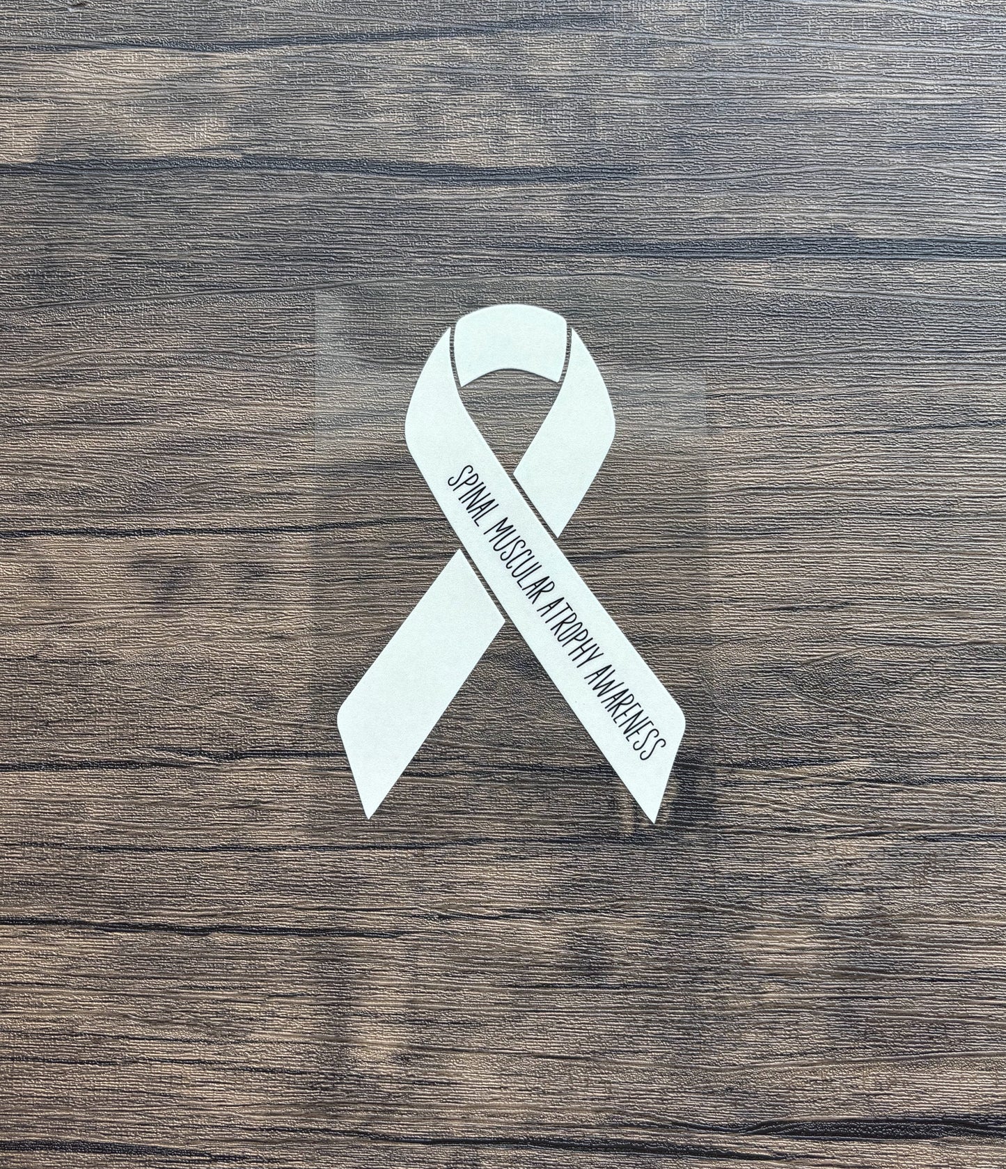 Spinal Muscular Atrophy Awareness Ribbon Car Decal
