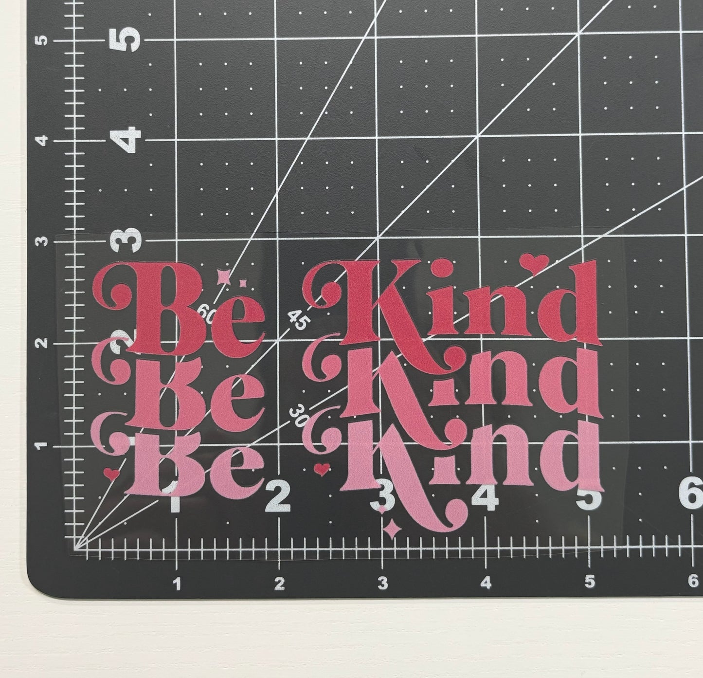 Be Kind Pinkish Car Decal
