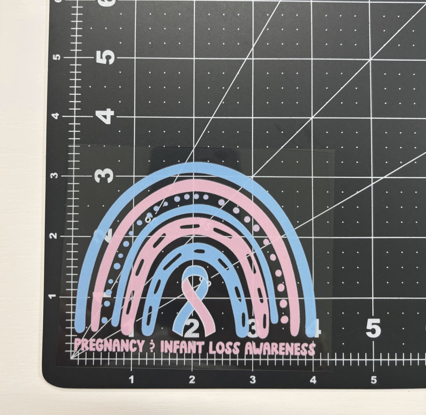 Pregnancy and Infant Loss Awareness Car Decal