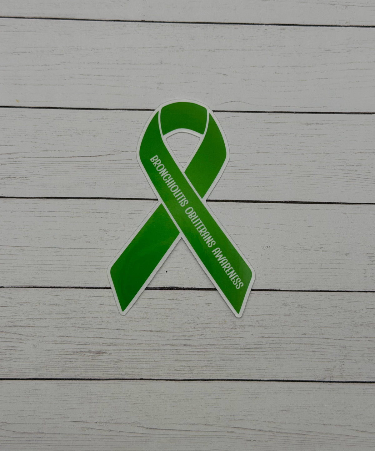 Bronchiolitis Obliterans Awareness Ribbon Sticker or Magnet