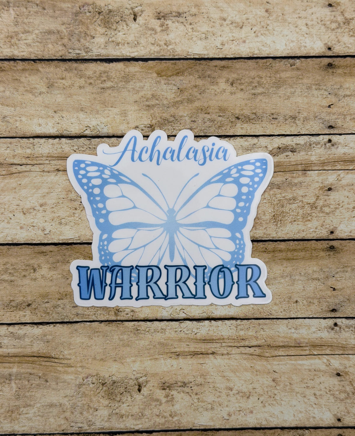 Achalasia Warrior Butterfly Sticker or Magnet