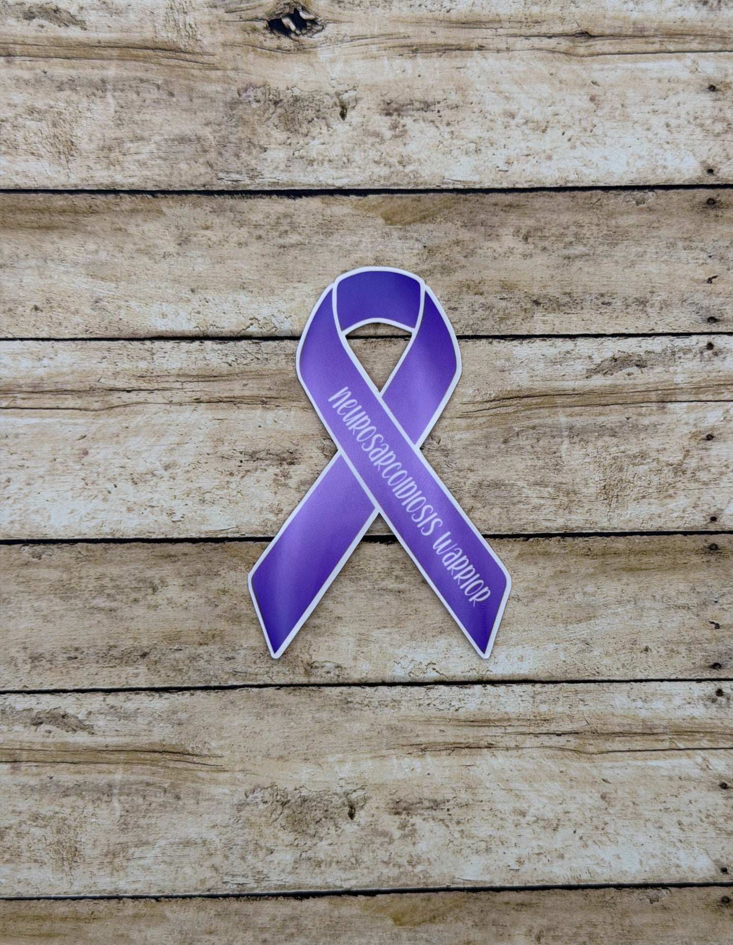 Neurosarcoidosis Warrior Ribbon Sticker or Magnet