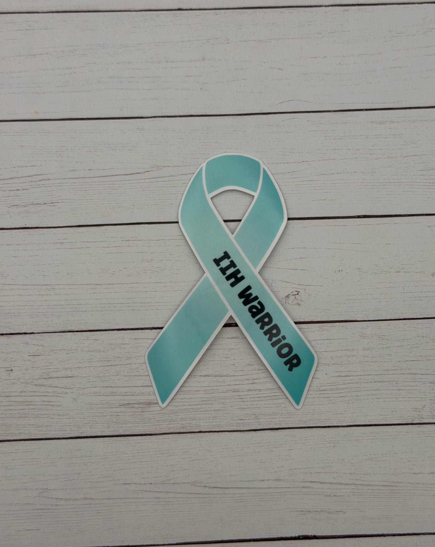 IIH Warrior Ribbon Sticker or Magnet | Idiopathic Intracranial Hypertension