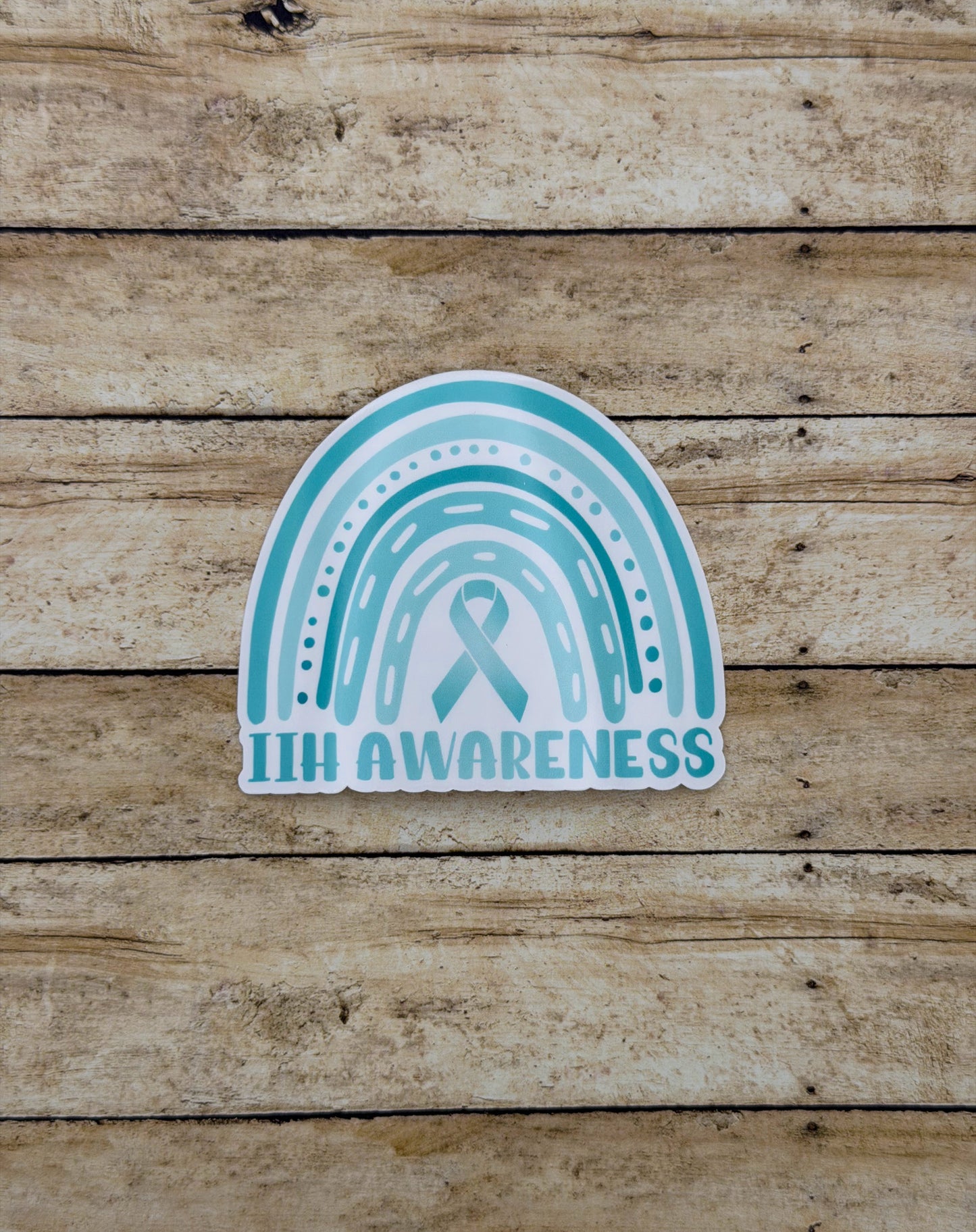 IIH Awareness Rainbow Sticker or Magnet | Idiopathic Intracranial Hypertension