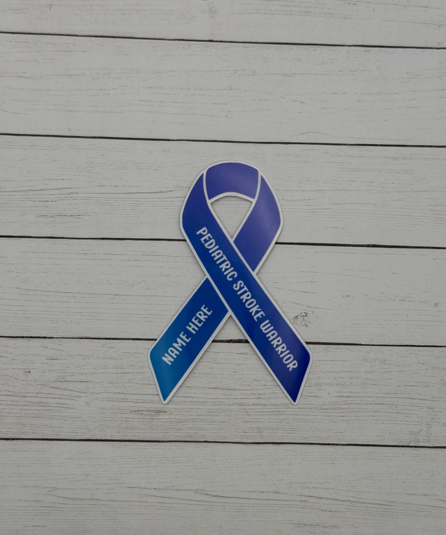 Pediatric Stroke Custom Warrior Sticker or Magnet
