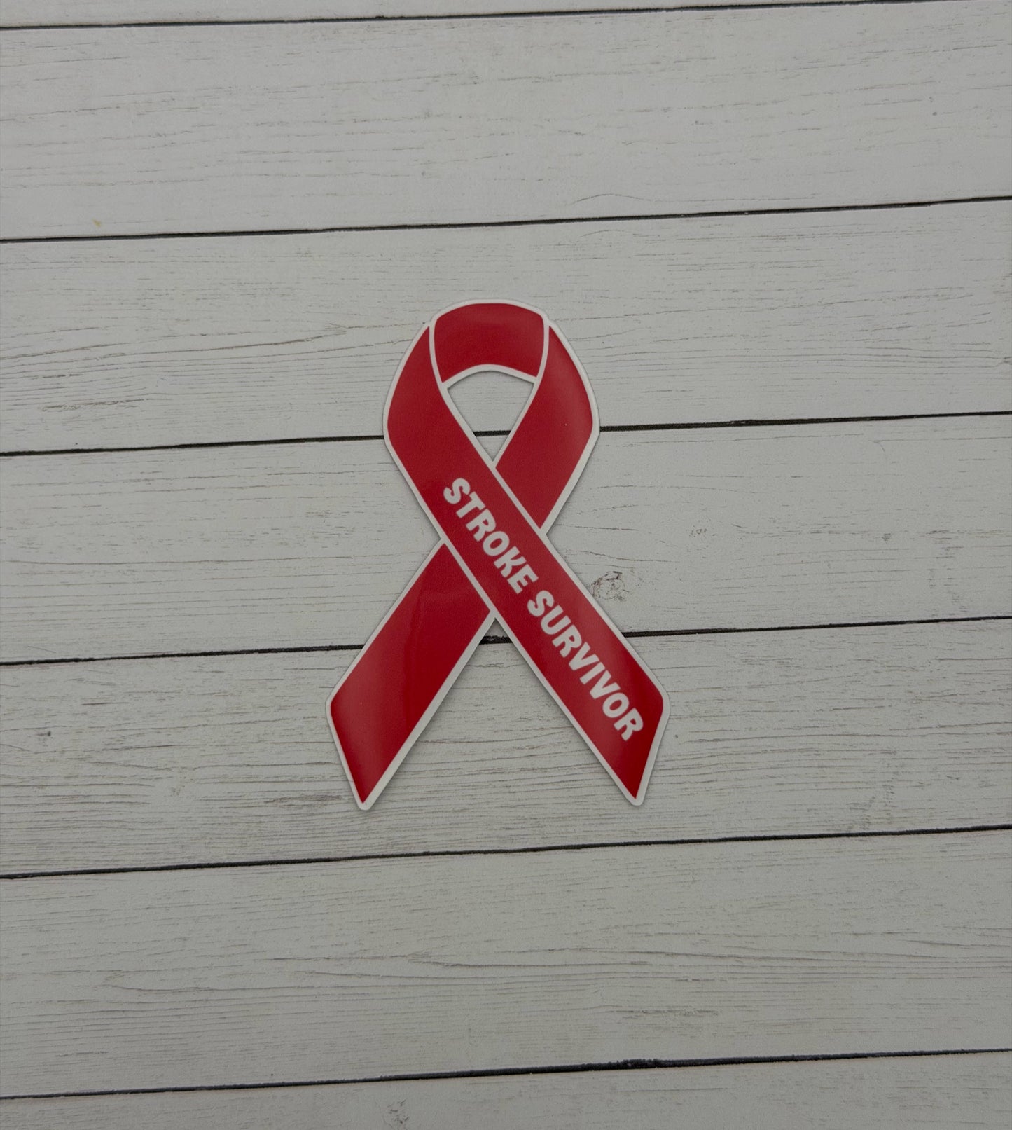 Stroke Survivor Ribbon Sticker or Magnet
