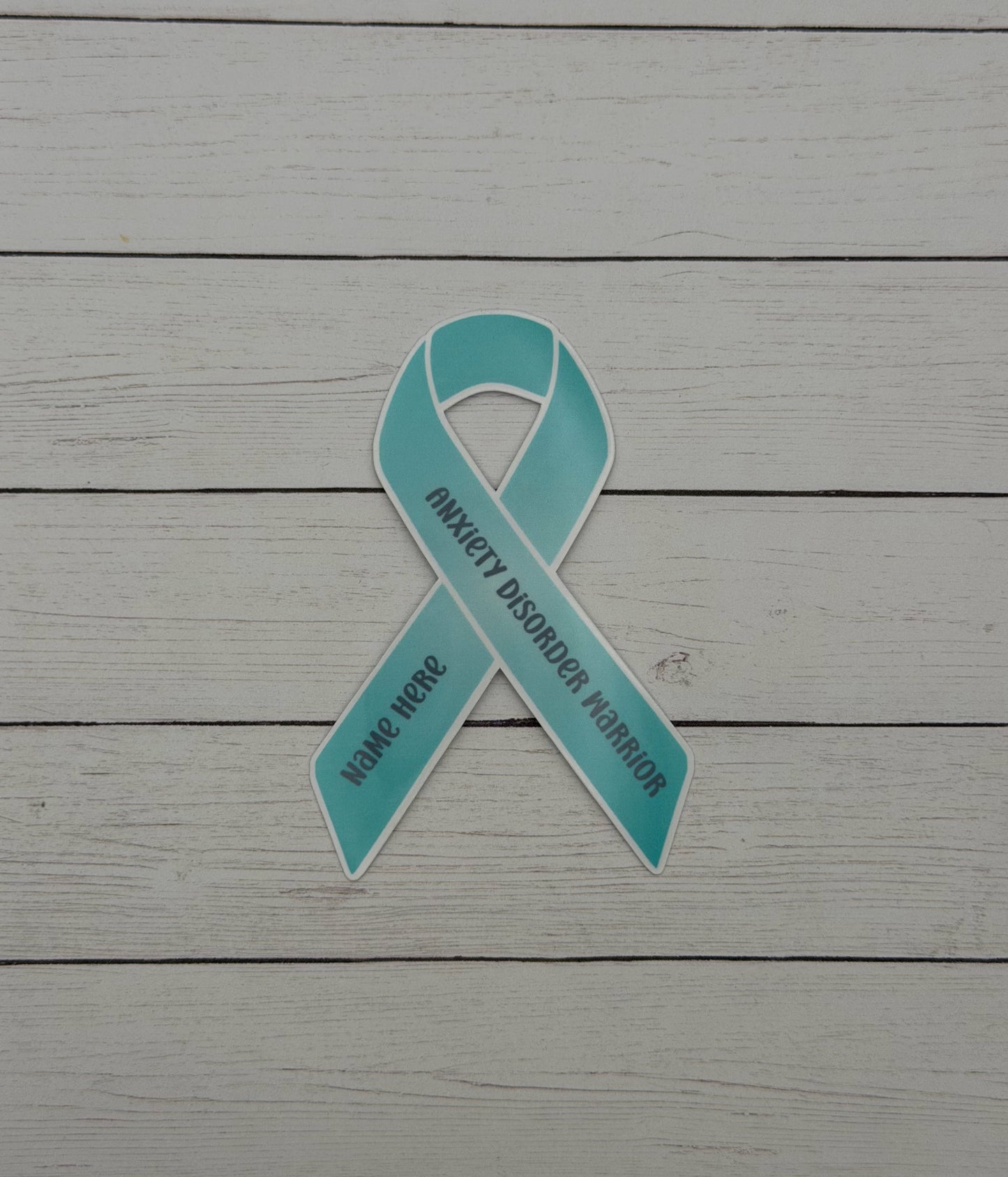 Anxiety Disorder Warrior Custom Sticker or Magnet