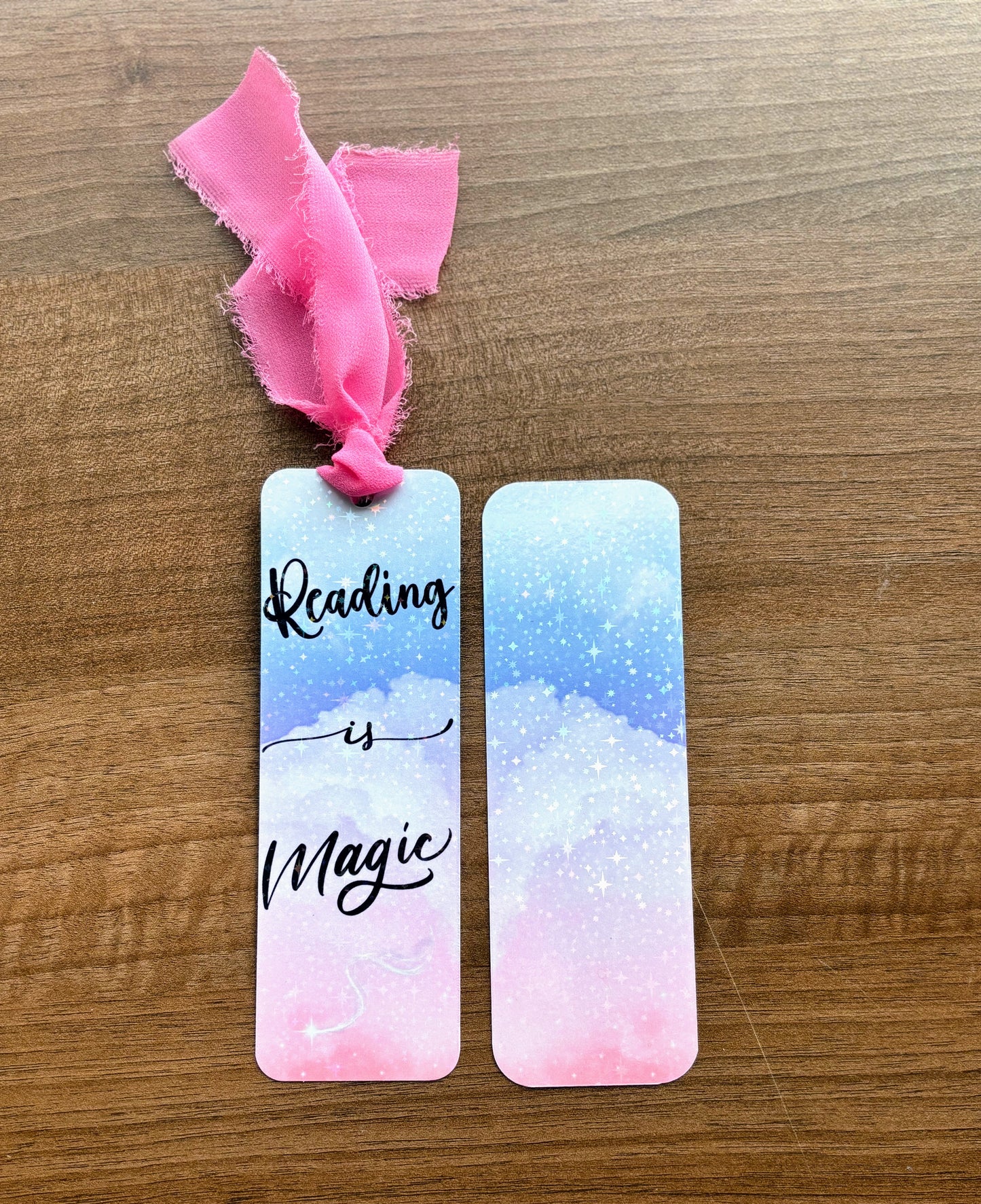 Reading is Magic Holographic Bookmark