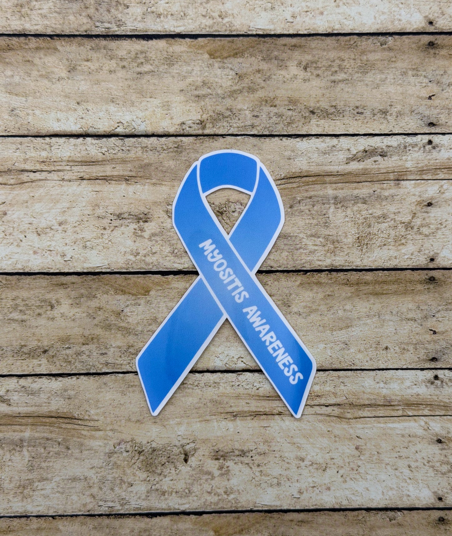 Myositis Awareness Ribbon Sticker or Magnet