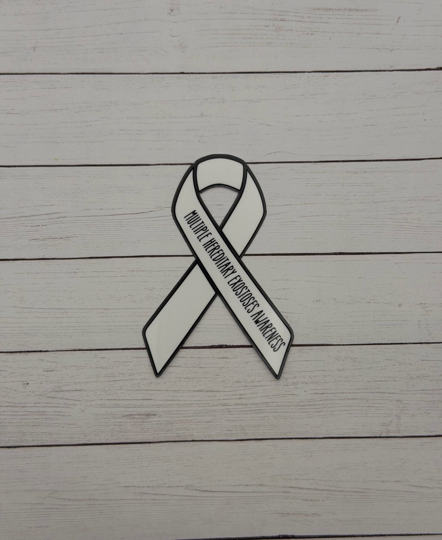 Multiple Hereditary Exostoses (MHE) Awareness Ribbon Sticker or Magnet
