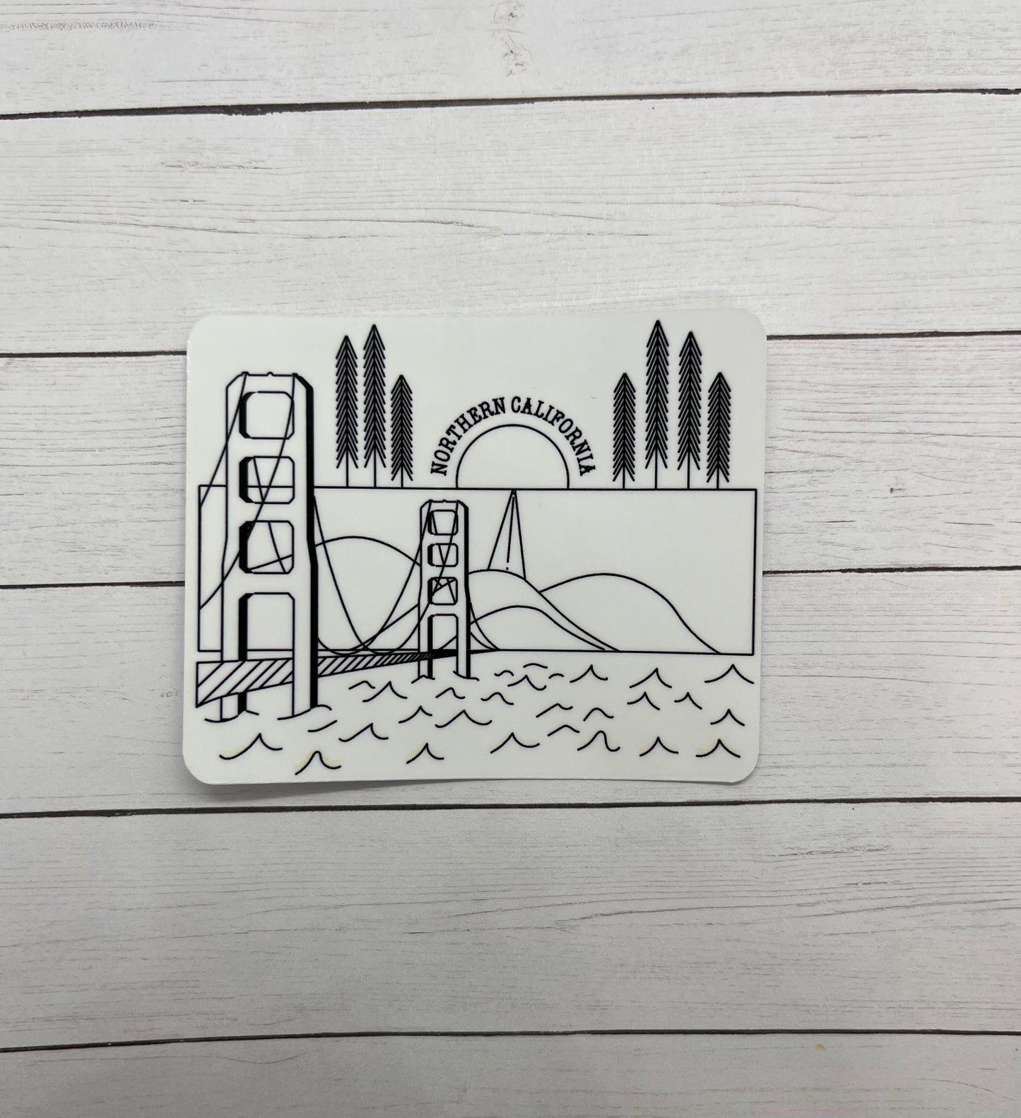 Northern California Sticker