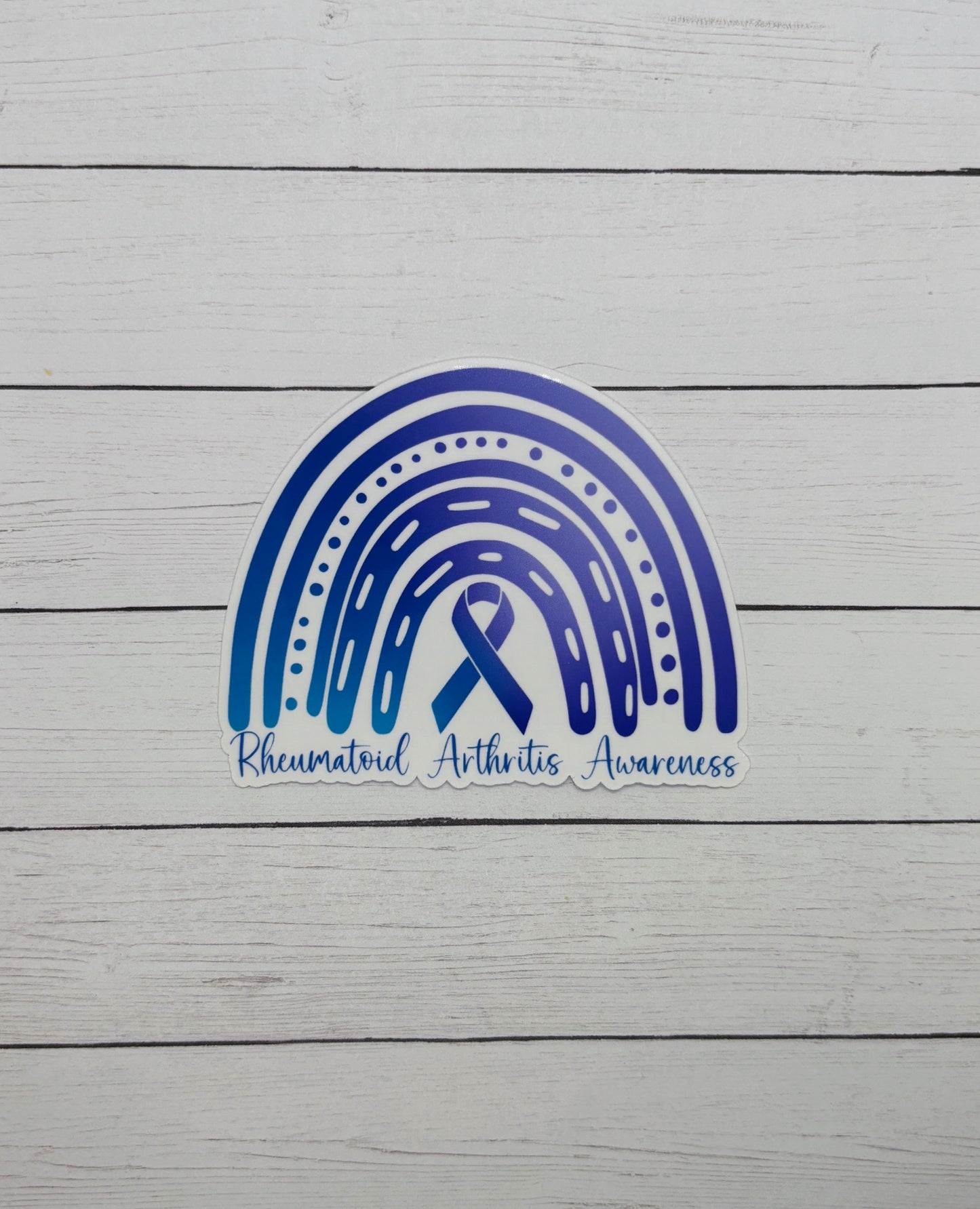 Rheumatoid Arthritis Awareness Rainbow Sticker