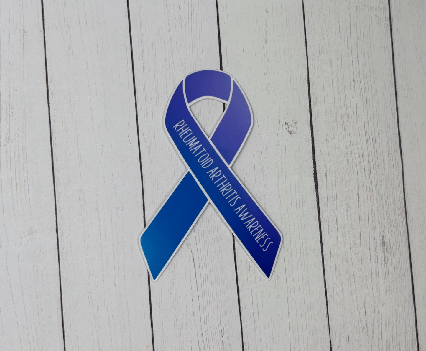 Rheumatoid Arthritis Awareness Ribbon Sticker