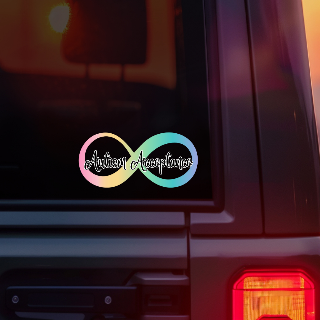 Autism Infinity Car Decal