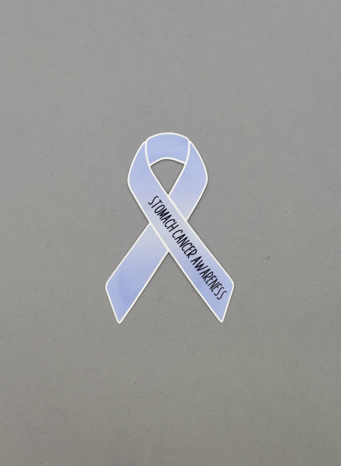 Stomach Cancer Awareness Ribbon Sticker