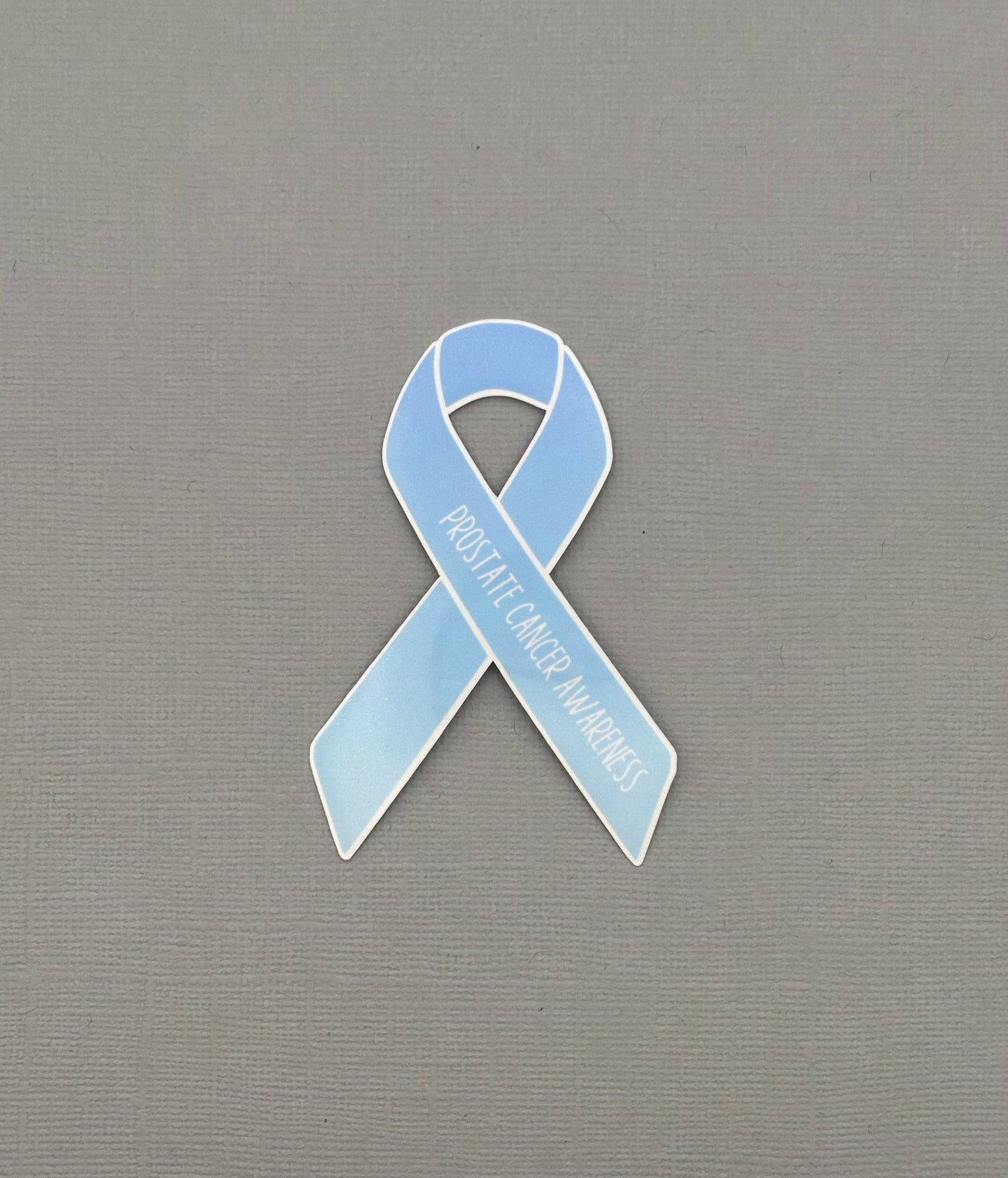 Prostate Cancer Awareness Ribbon Sticker