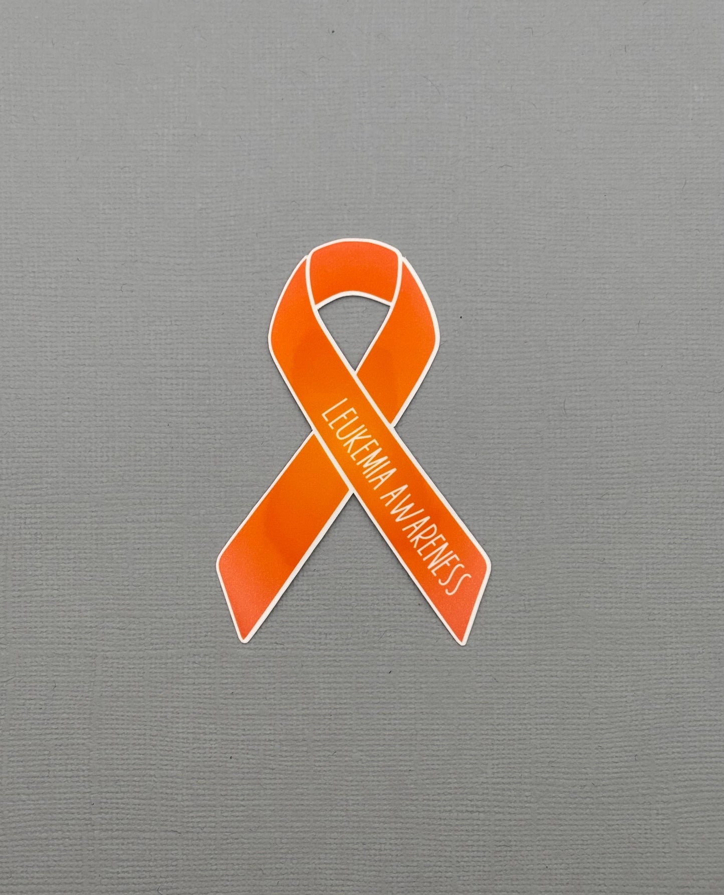 Leukemia Awareness Ribbon Sticker
