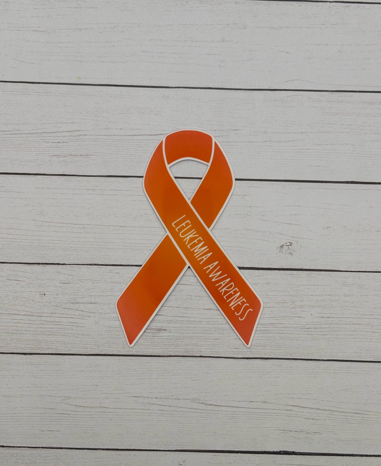 Leukemia Awareness Ribbon Sticker