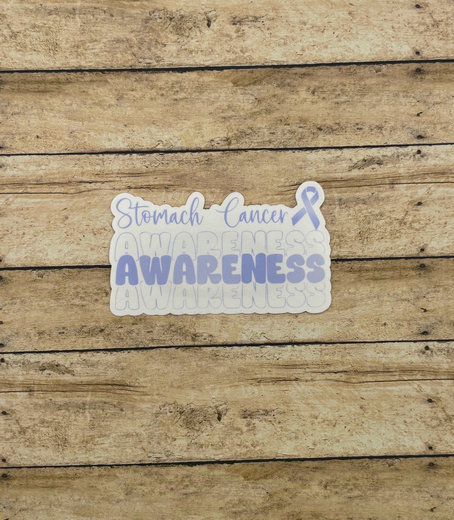 Stomach Cancer Awareness Sticker